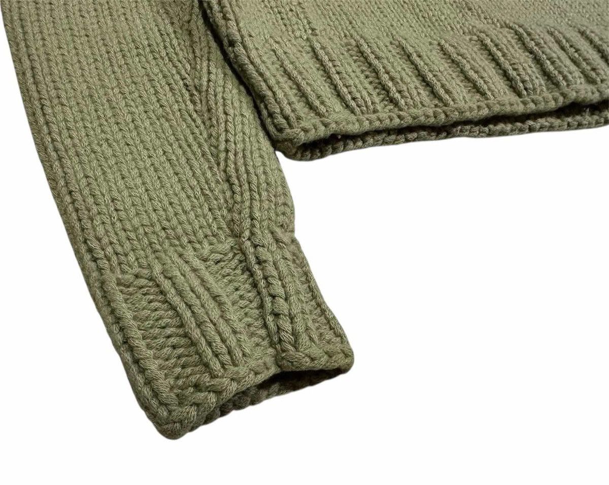 A.P.C. 🔥Vintage APC Ribbed Knit Wool Sweater Jumper Mock Neck Size US M / EU 48-50 / 2 - 4 Thumbnail