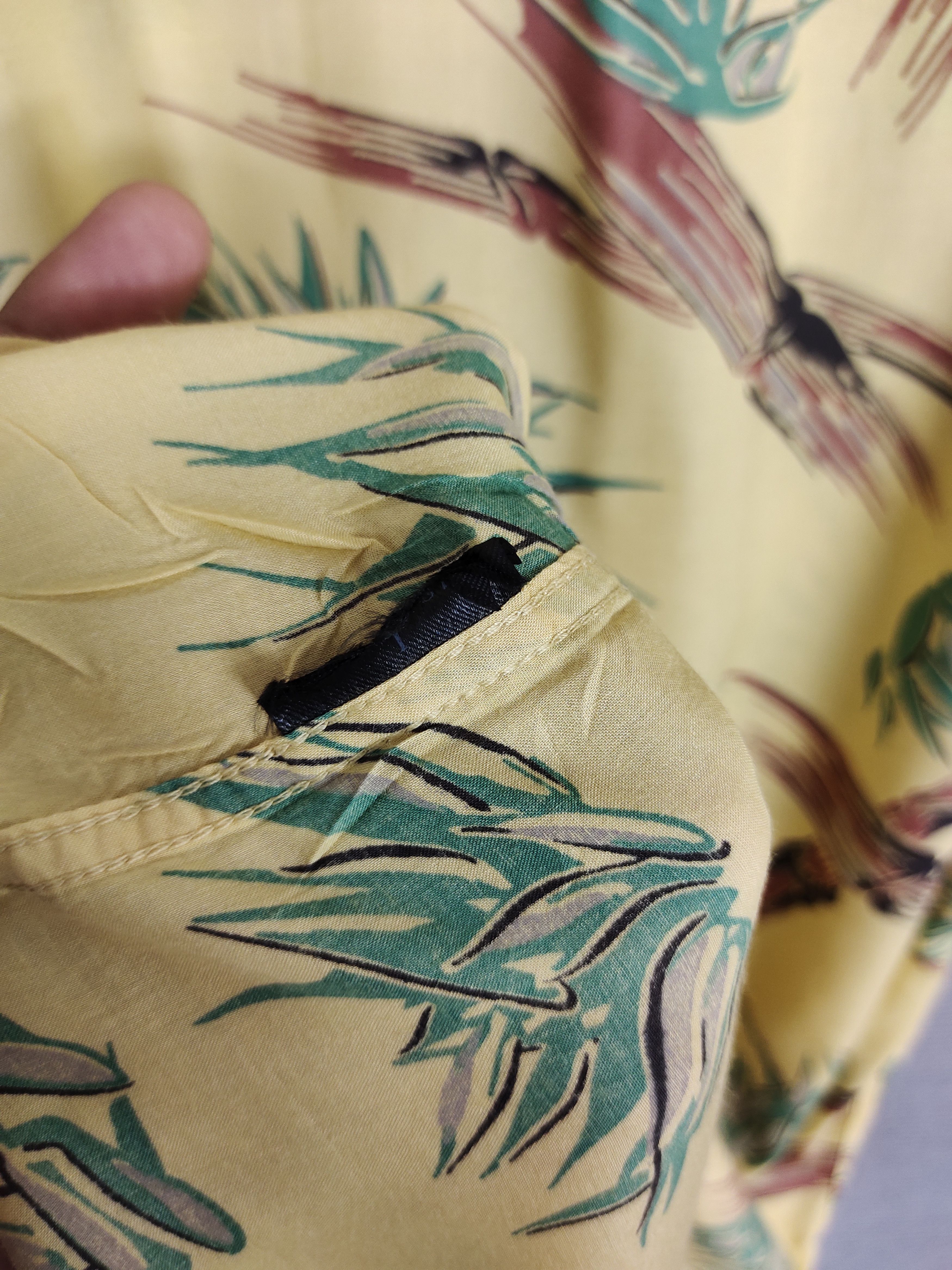 Allsaints Allsaints Rayon Bamboo Printed Hawaiian Shirt Size US L / EU 52-54 / 3 - 12 Thumbnail