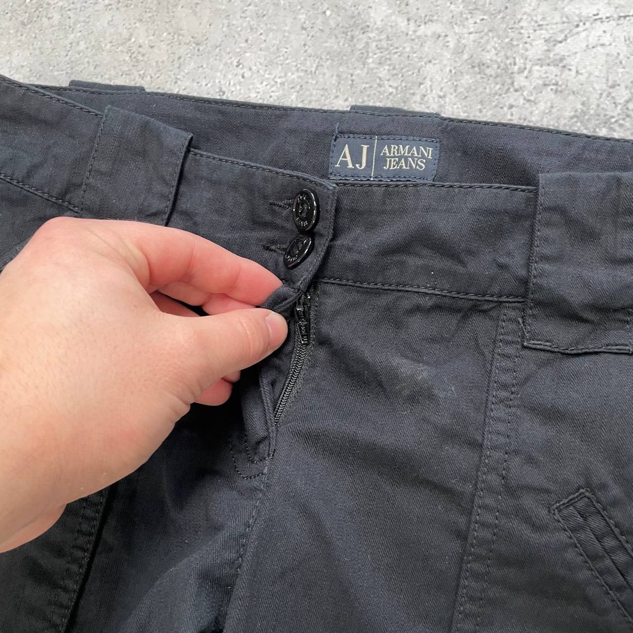 Armani Armani Jeans Flared Bootcut Pants Women’s Black Size 28 Size 28" / US 6 / IT 42 - 7 Thumbnail