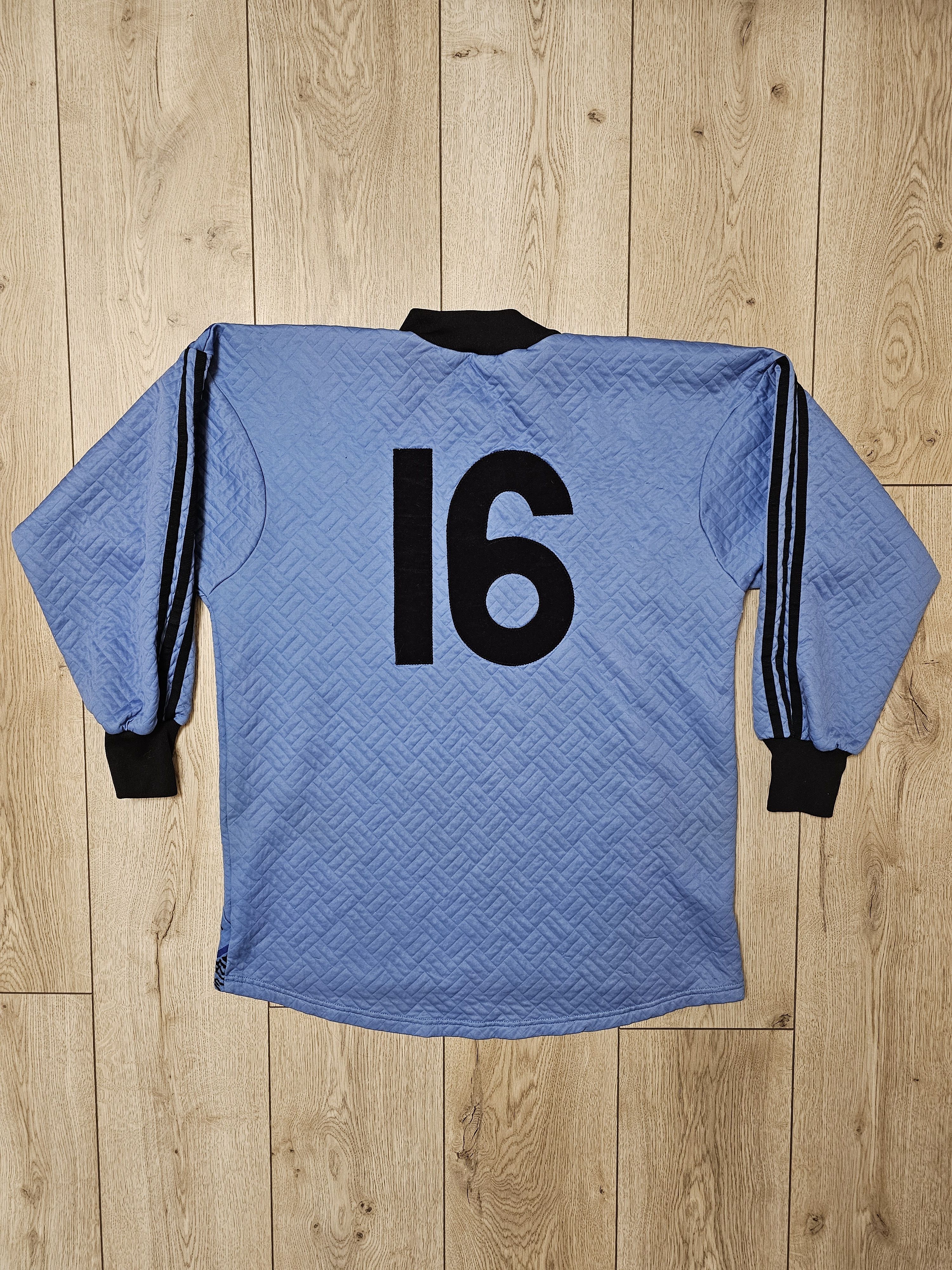 Adidas SCOTLAND VINTAGE 90s GOALKEEPER LONG FOOTBALL SHIRT SOCCER Size US L / EU 52-54 / 3 - 2 Thumbnail