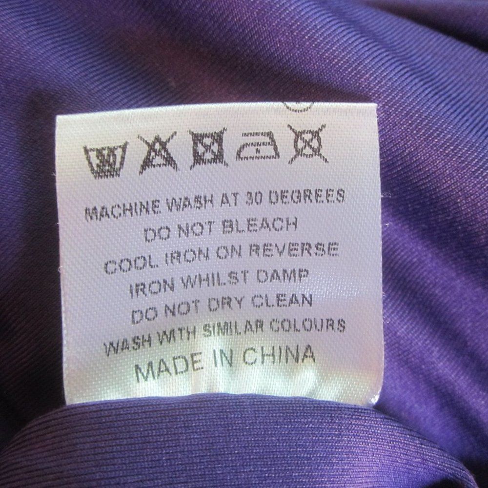 Ellen Tracy Lindy Bop Womens Size 12 "Purple Blooming" Dress Size L / US 10 / IT 46 - 11 Thumbnail