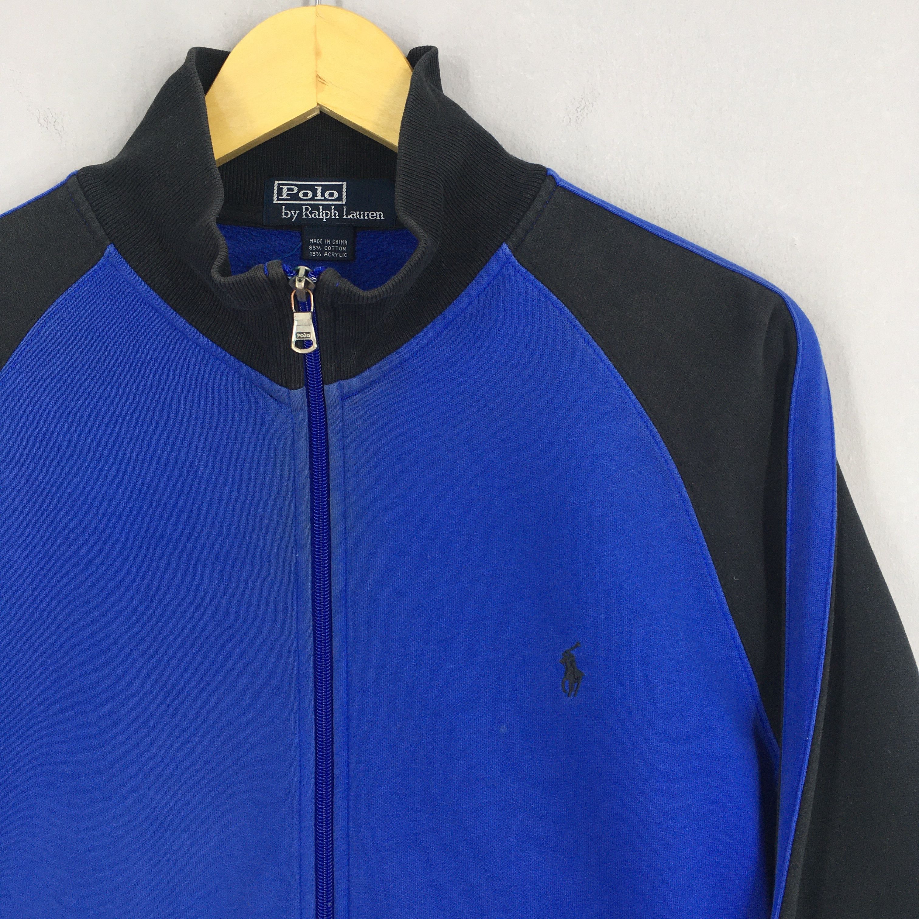 Polo Ralph Lauren × RRL Ralph Lauren × Ralph Lauren Vintage Polo Ralph Lauren Blue Sweatshirt Large Size US L / EU 52-54 / 3 - 2 Thumbnail