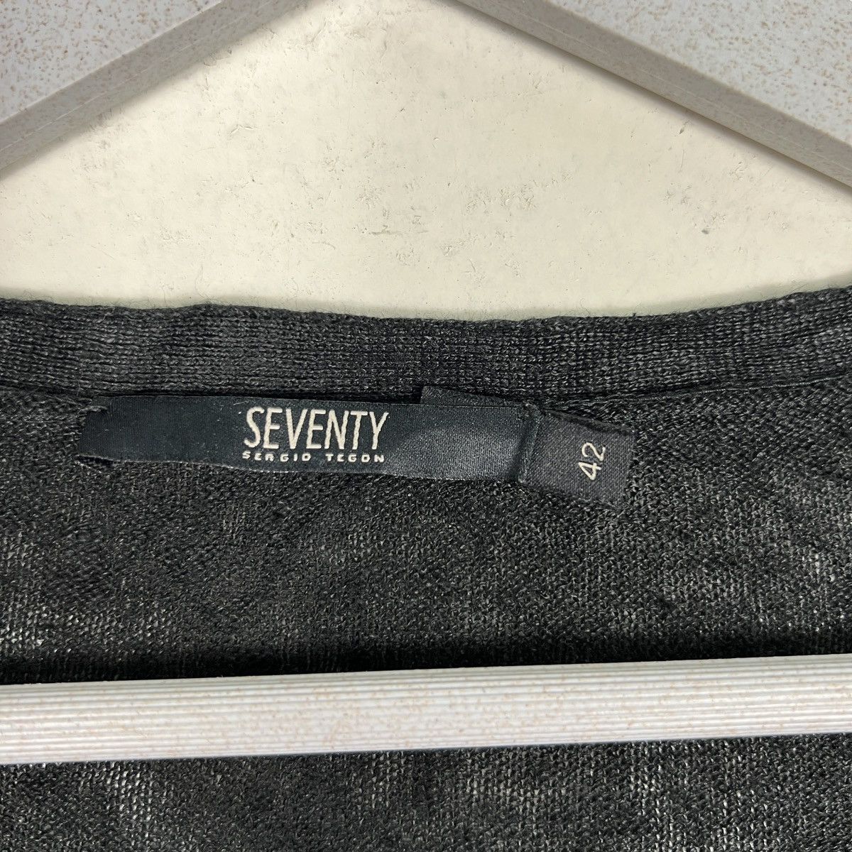 Designer 🔥 SEVENTY SERGIO TEGON CARDIGAN Size US S / EU 44-46 / 1 - 13 Thumbnail