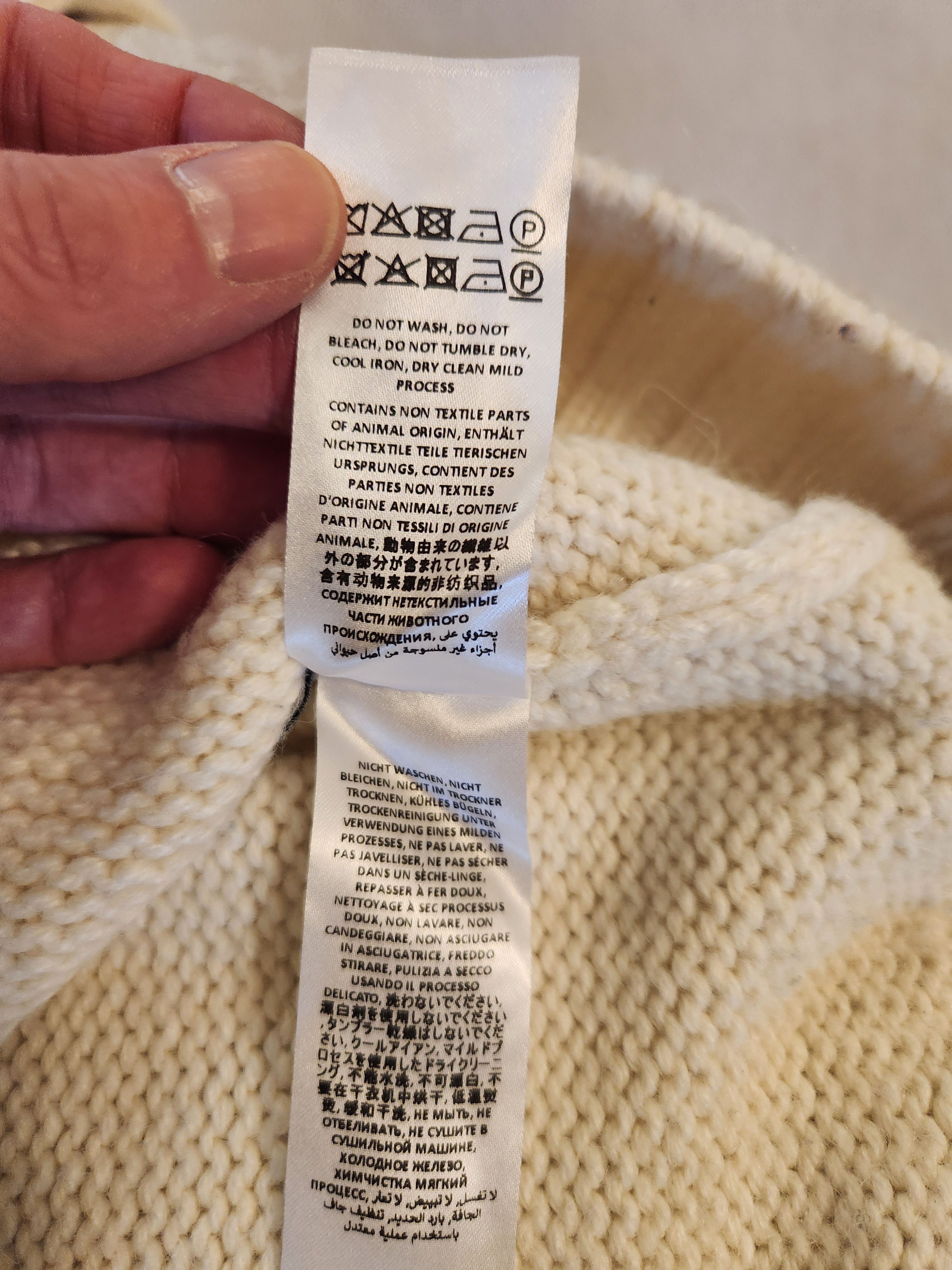 JW Anderson Contrast pocket sweater Size US L / EU 52-54 / 3 - 6 Thumbnail