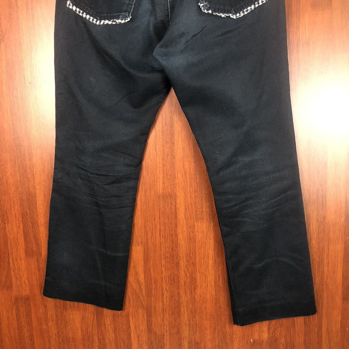 Japanese Brand × Seditionaries × Vintage Grangesta Standard punk ripped Dark Blue Pants #7476 Size 30" / US 8 / IT 44 - 12 Thumbnail