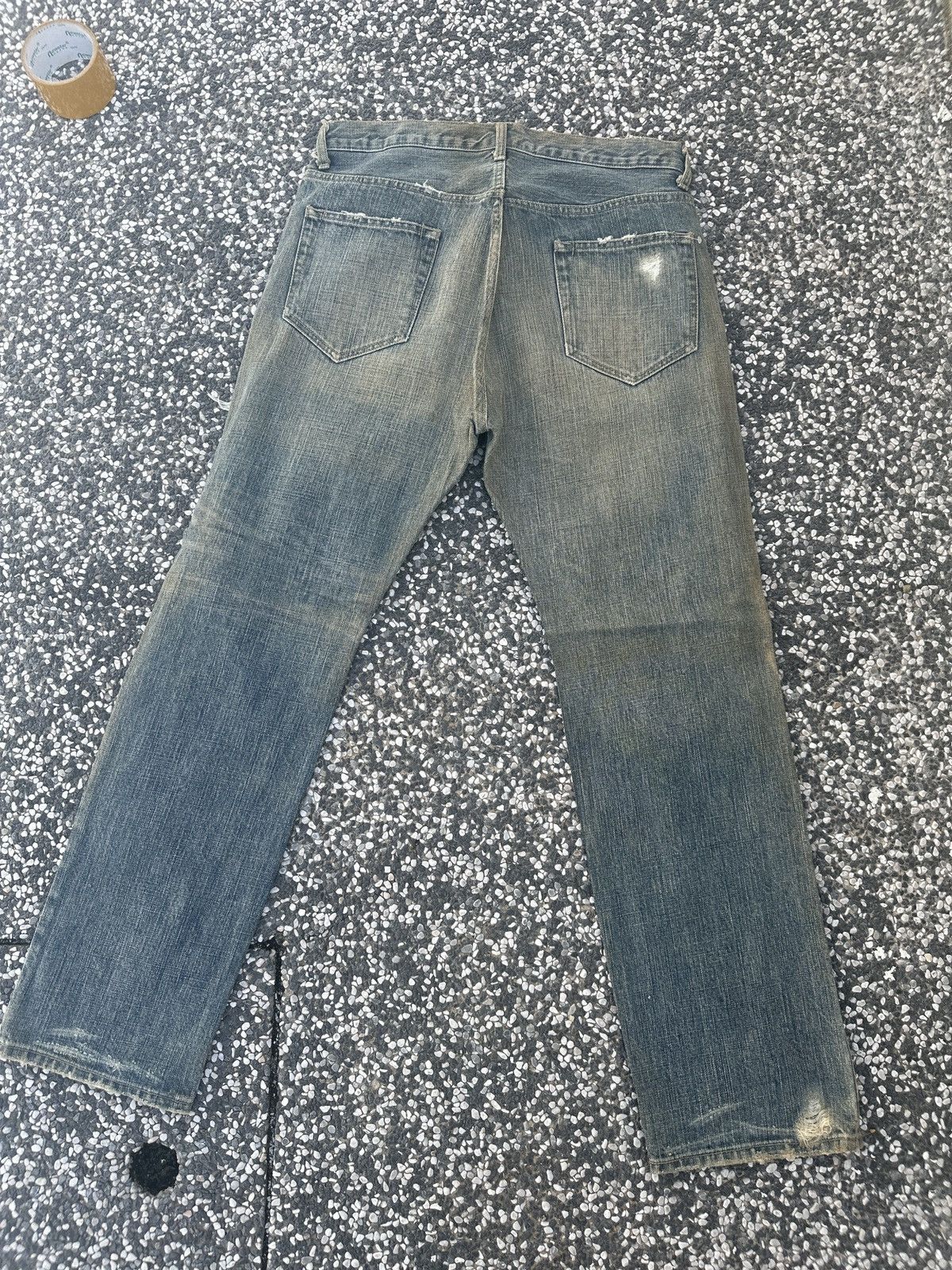 The Viridi-anne Distressed The Viridi-Anne x Monochrome Denim Jeans Size US 33 - 14 Thumbnail