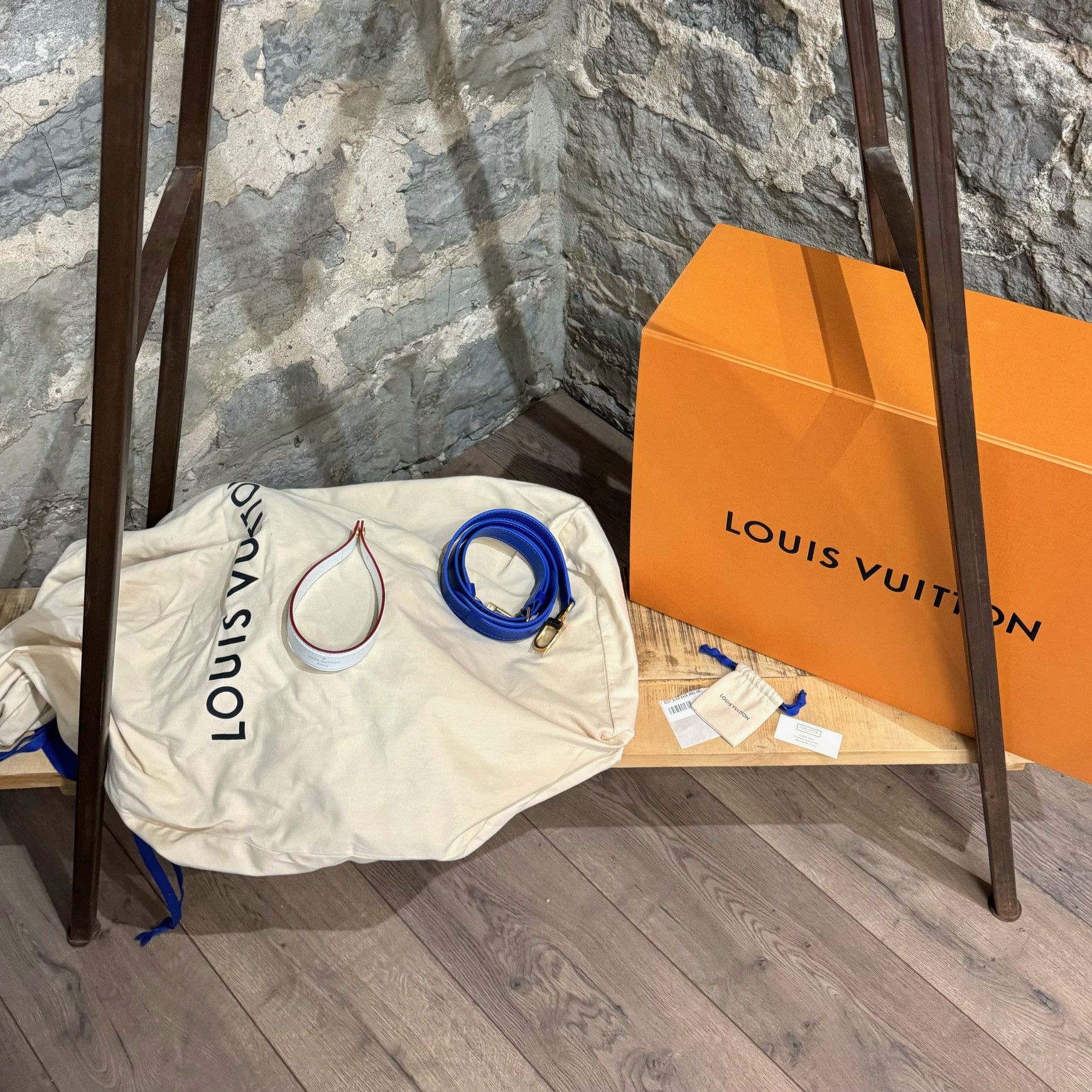 Louis Vuitton × NBA Louis Vuitton X NBA Antarctica Monogram Basket Keepall 55 Size ONE SIZE - 17 Thumbnail