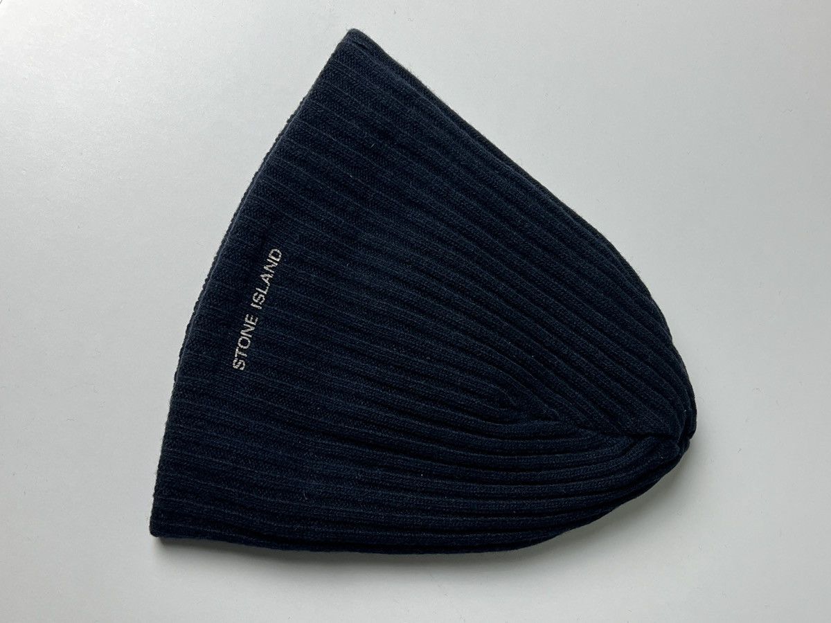Stone Island stone island y2k reversible ribbed beanie hat Size ONE SIZE - 4 Thumbnail