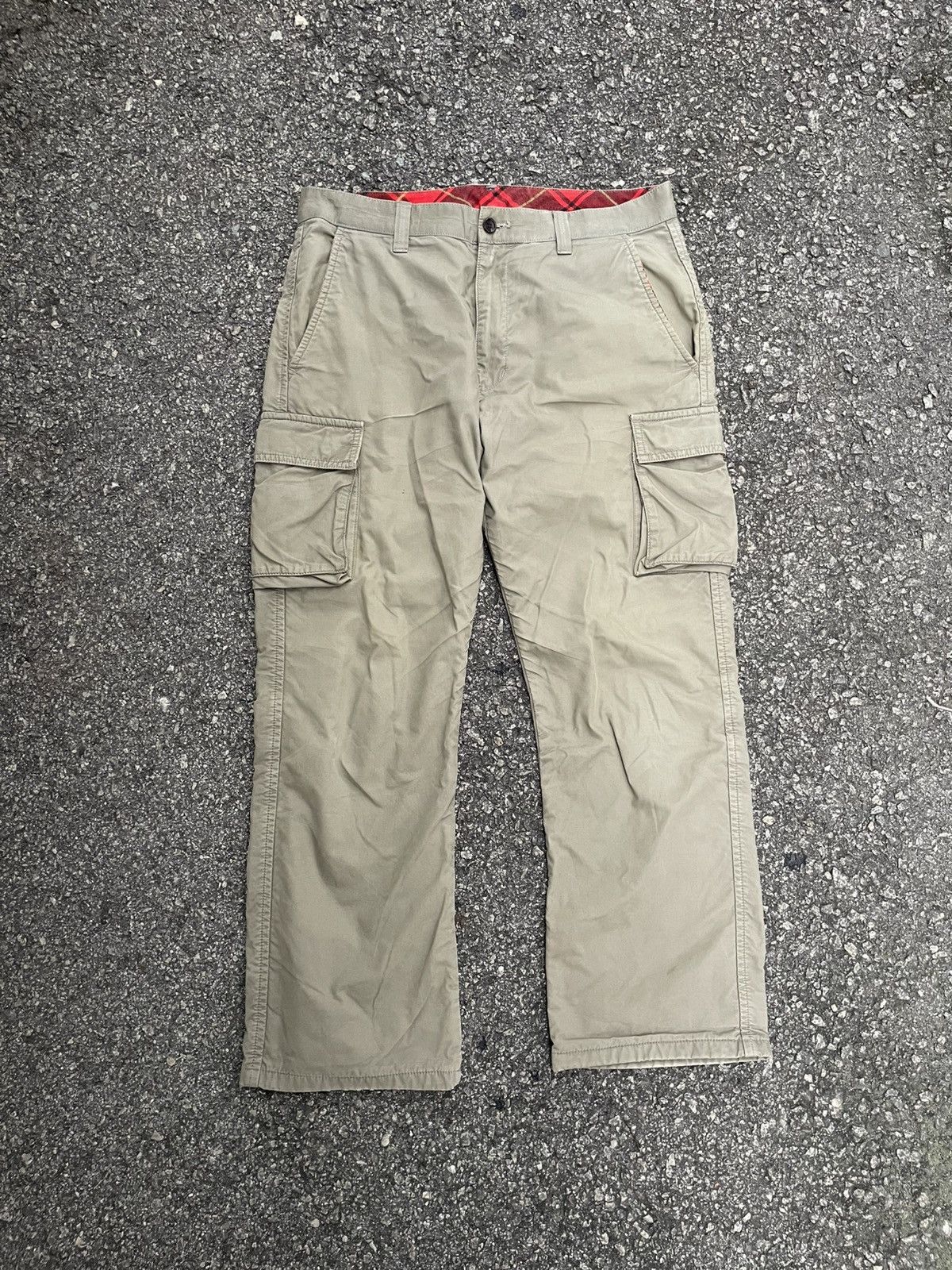 Comme des Garcons Homme Checked Cargo Pants Size US 30 / EU 46 - 1 Thumbnail