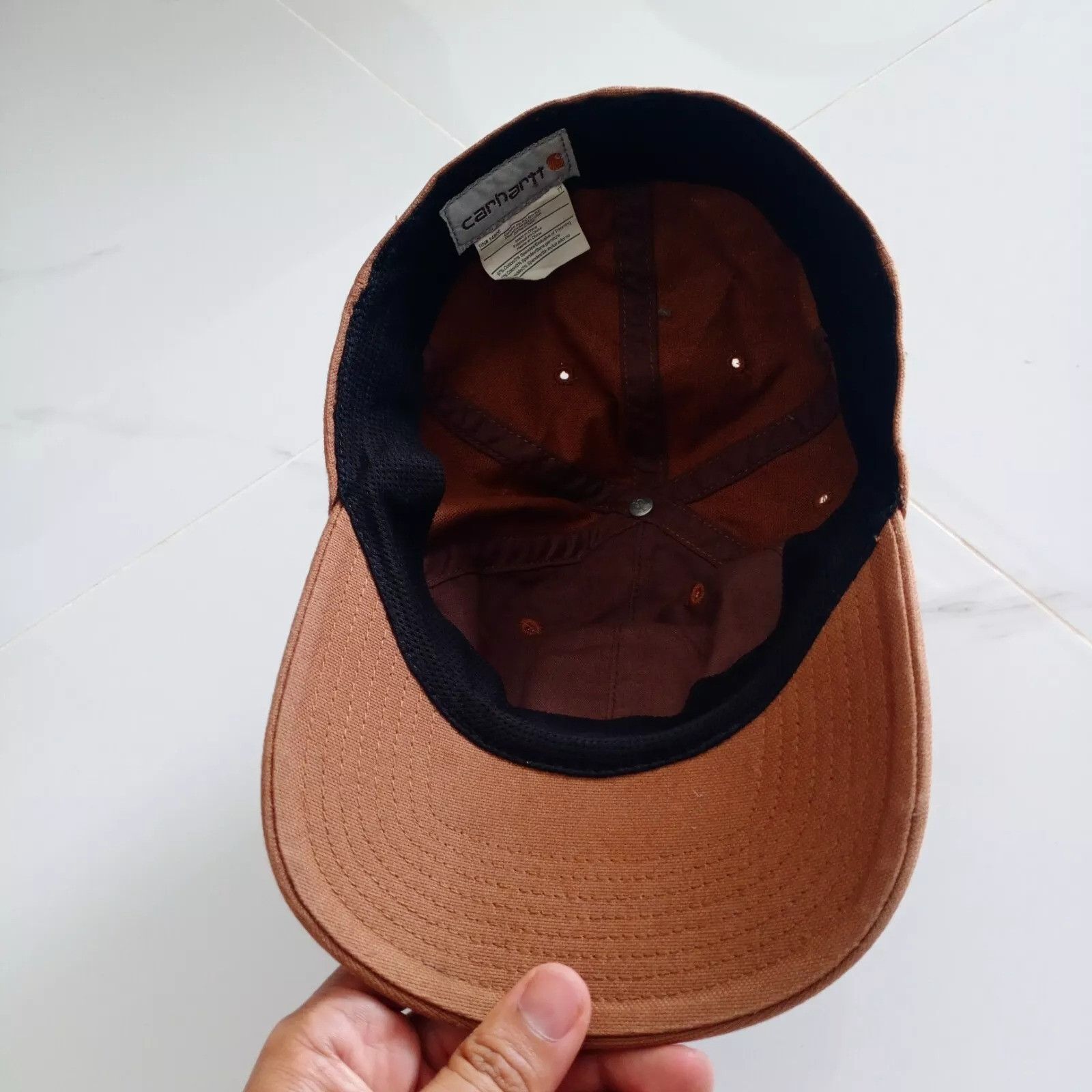 Carhartt Carhartt full cap hat brown authentic original season 2013 Size ONE SIZE - 3 Thumbnail