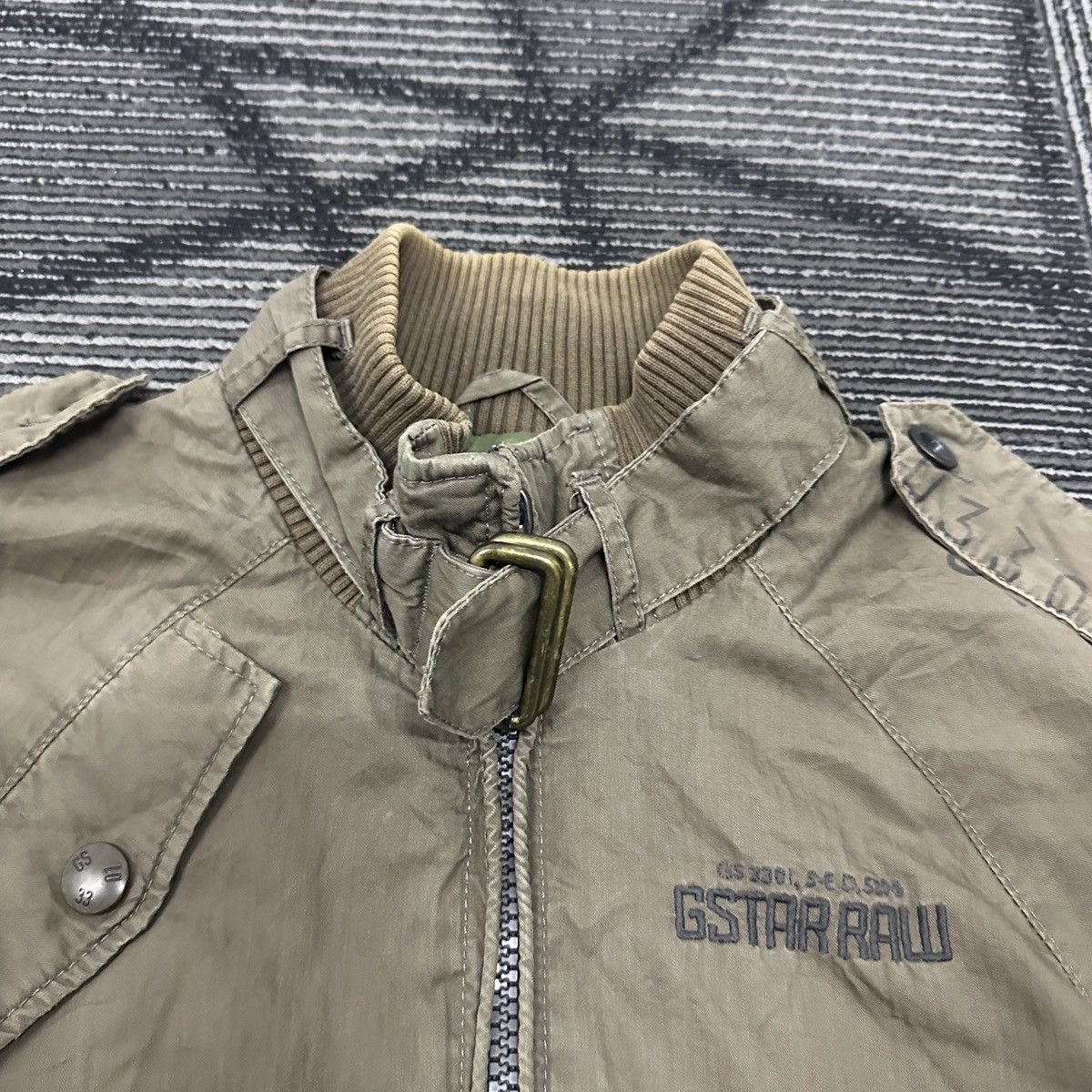 G-Star G Star Raw Army Bomber Jacket Style Size US S / EU 44-46 / 1 - 3 Thumbnail