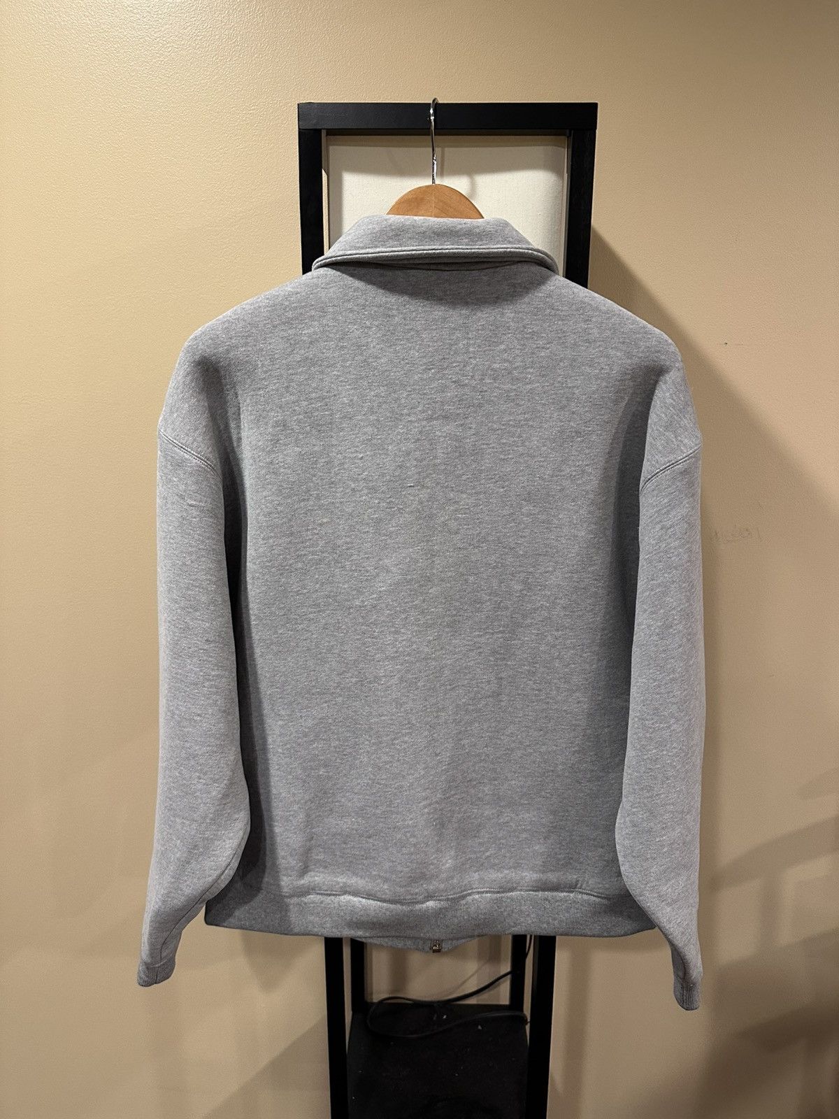 Miu Miu Miu Miu Grey Jersey Blouson Pleated Zip Jacket Size S / US 4 / IT 40 - 4 Thumbnail