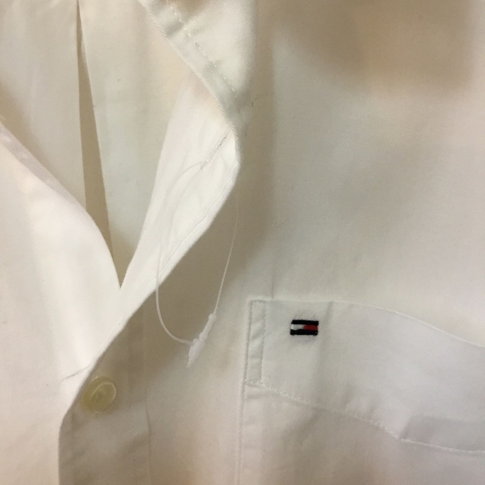 Tommy Hilfiger Tommy Hilfiger White Long Sleeve Button Shirt Size US L / EU 52-54 / 3 - 4 Thumbnail