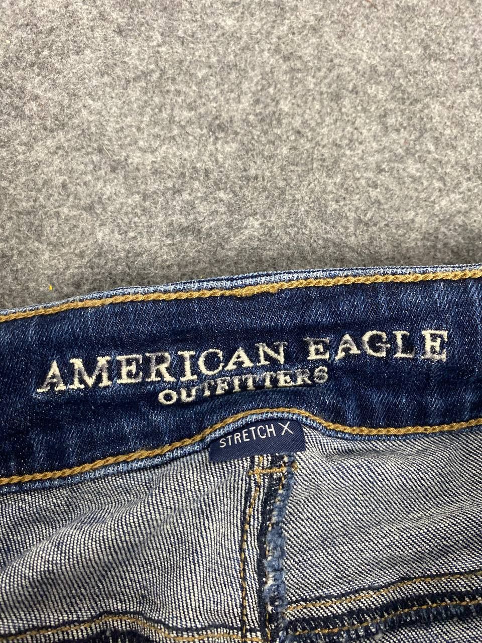 American Eagle Outfitters american eagles stretch artist bootcut flare distresseddenim Size 36" / US 14 / IT 50 - 14 Thumbnail