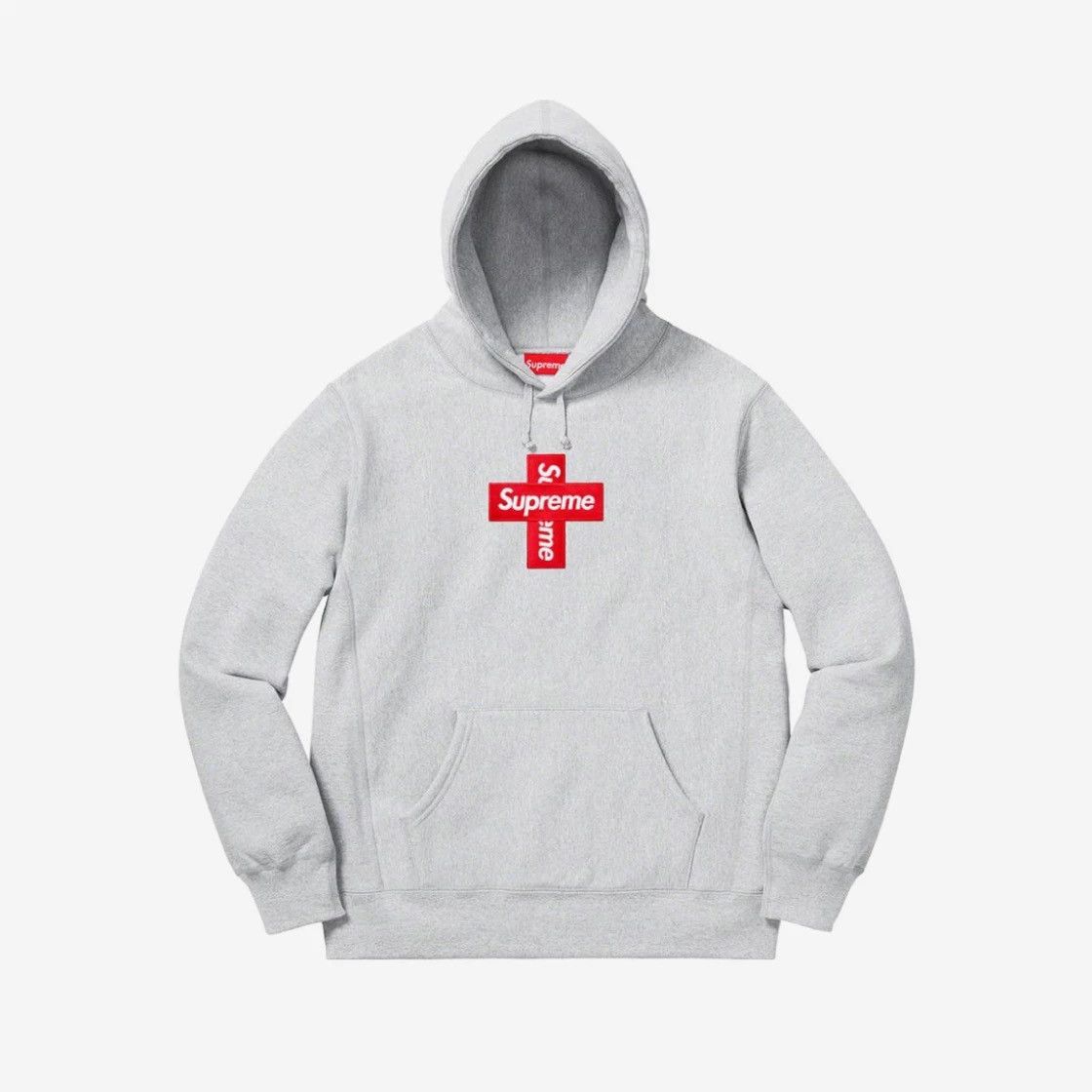Supreme Supreme Cross Bogo grey Hoodie used 9/10 Size XL Size US XL / EU 56 / 4 - 2 Thumbnail
