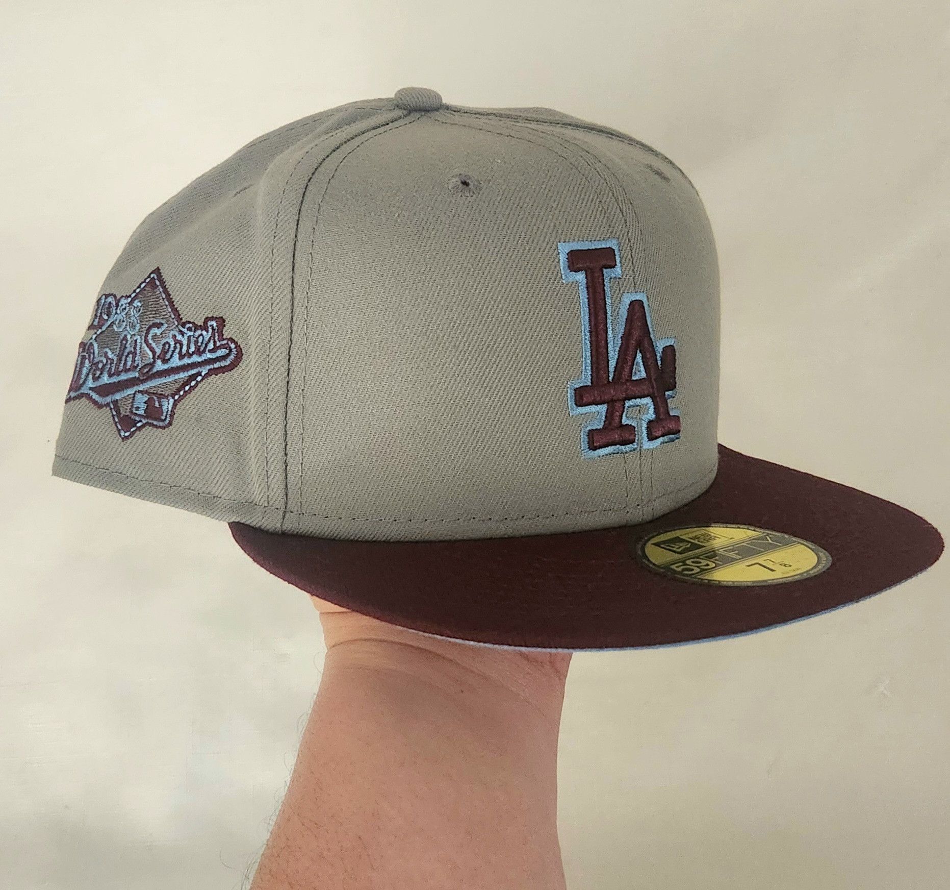 Cooperstown Collection × New Era New Era Los Angeles Dodgers 1988 World Series Patch 5950 Hat Size ONE SIZE - 6 Thumbnail