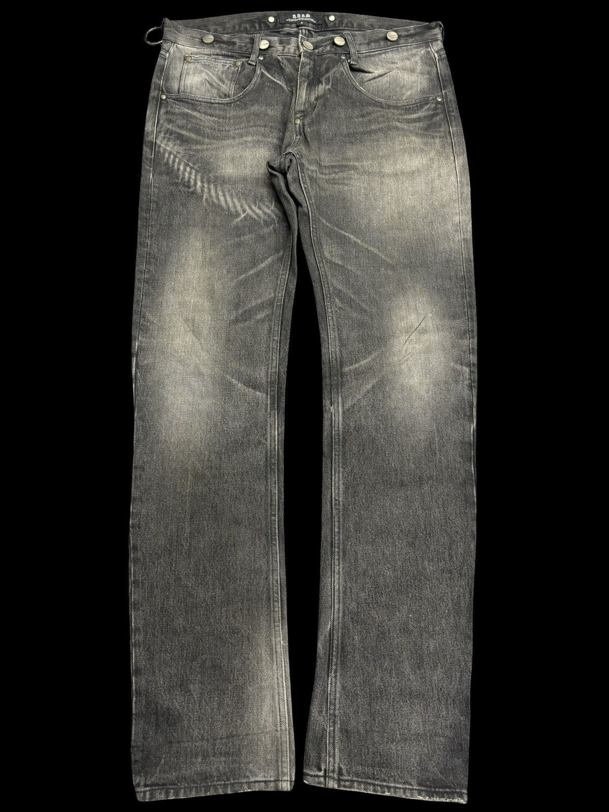 💥Archival💥H.N.B.M Sick Designer Curve Suspender Jeans F500