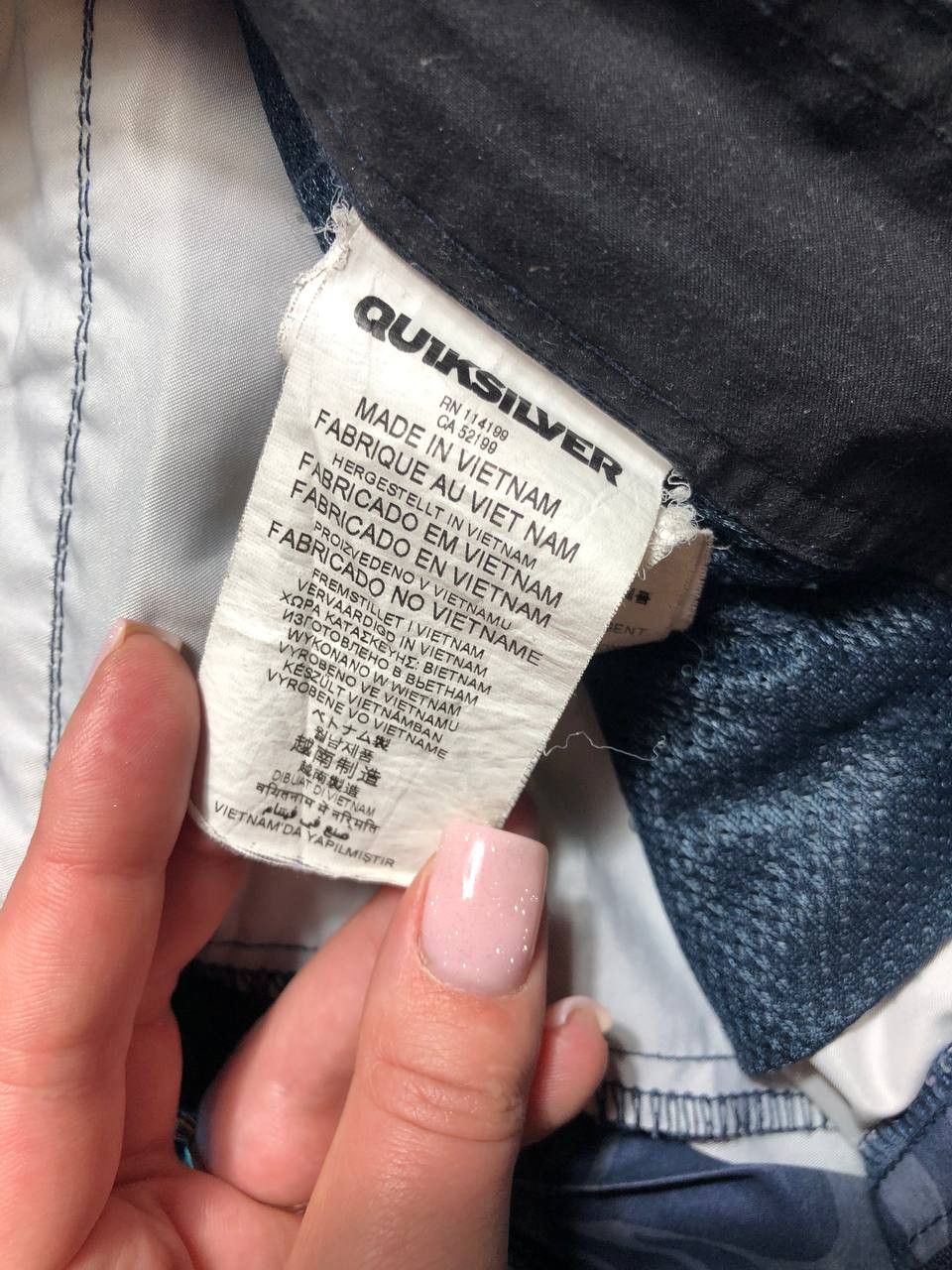 Quiksilver shorts print streetwear Vintage Quiksilver Y2K Size US 33 - 3 Thumbnail