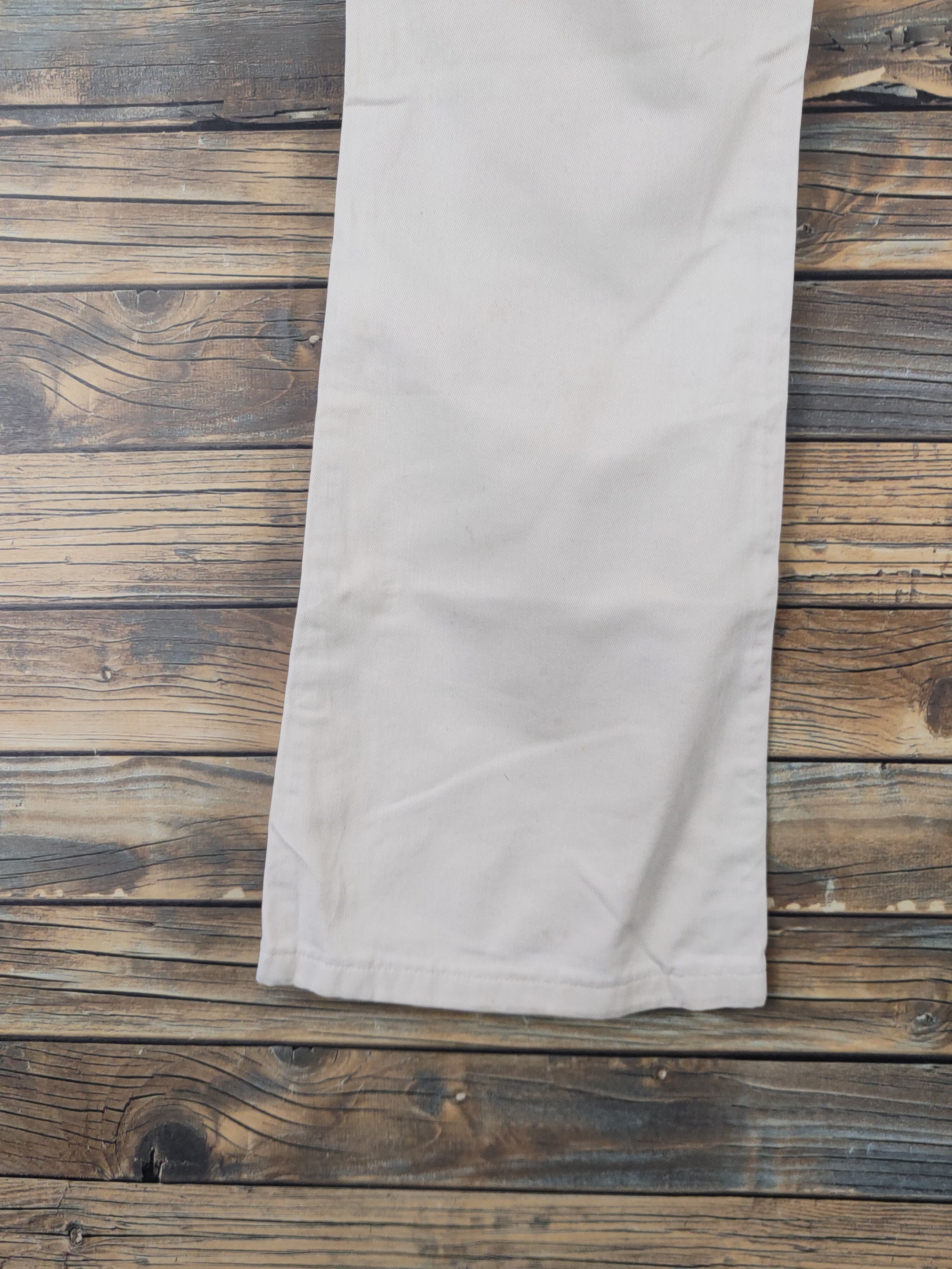 Japanese Brand DL Blue Cult Ivory Multipocket Tactical Cargo Pants #1791 Size 32" / US 10 / IT 46 - 9 Thumbnail