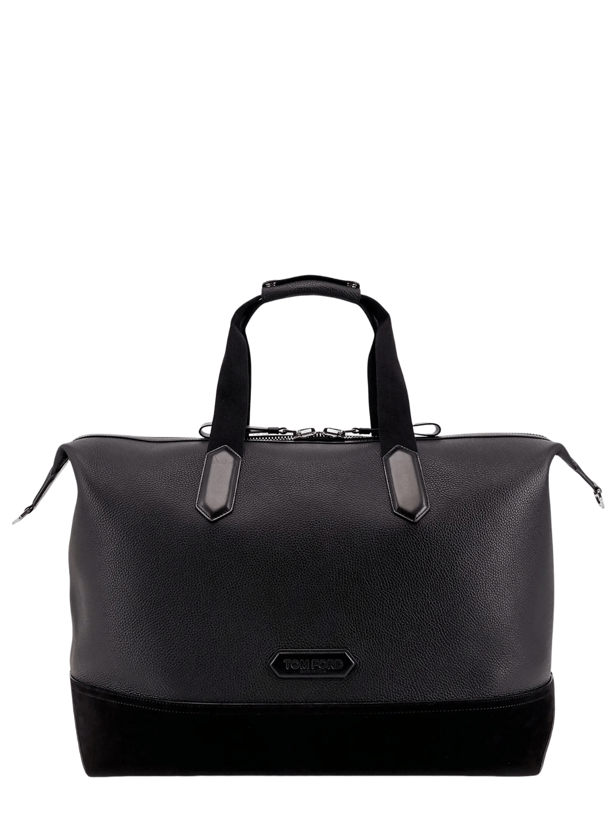 Tom Ford TOM FORD Black Grain Leather Duffle $5490 Authentic Size ONE SIZE - 1 Thumbnail