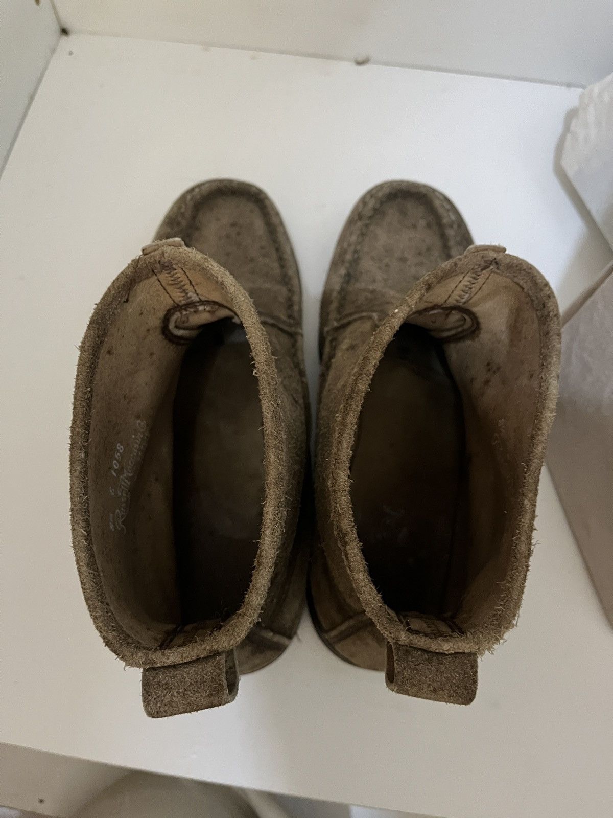 Russell Moccasin Co. Russell Moccasin Laramie Suede Boots Pull On Size US 8.5 / EU 41-42 - 6 Thumbnail