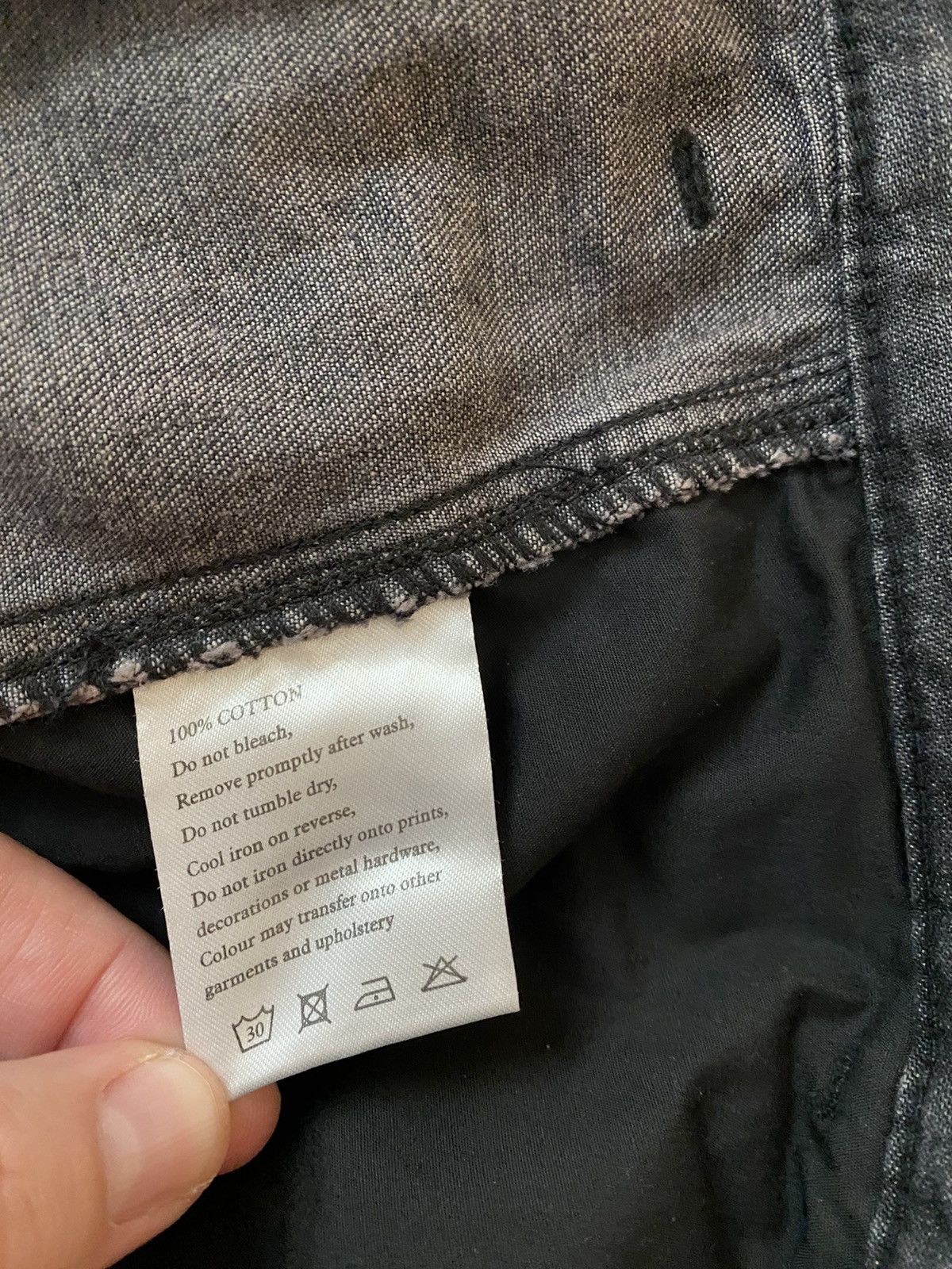 Ksubi Ksubi Riot Denim Cargo Pants Faded Black Sz38 Size US 38 / EU 54 - 15 Thumbnail