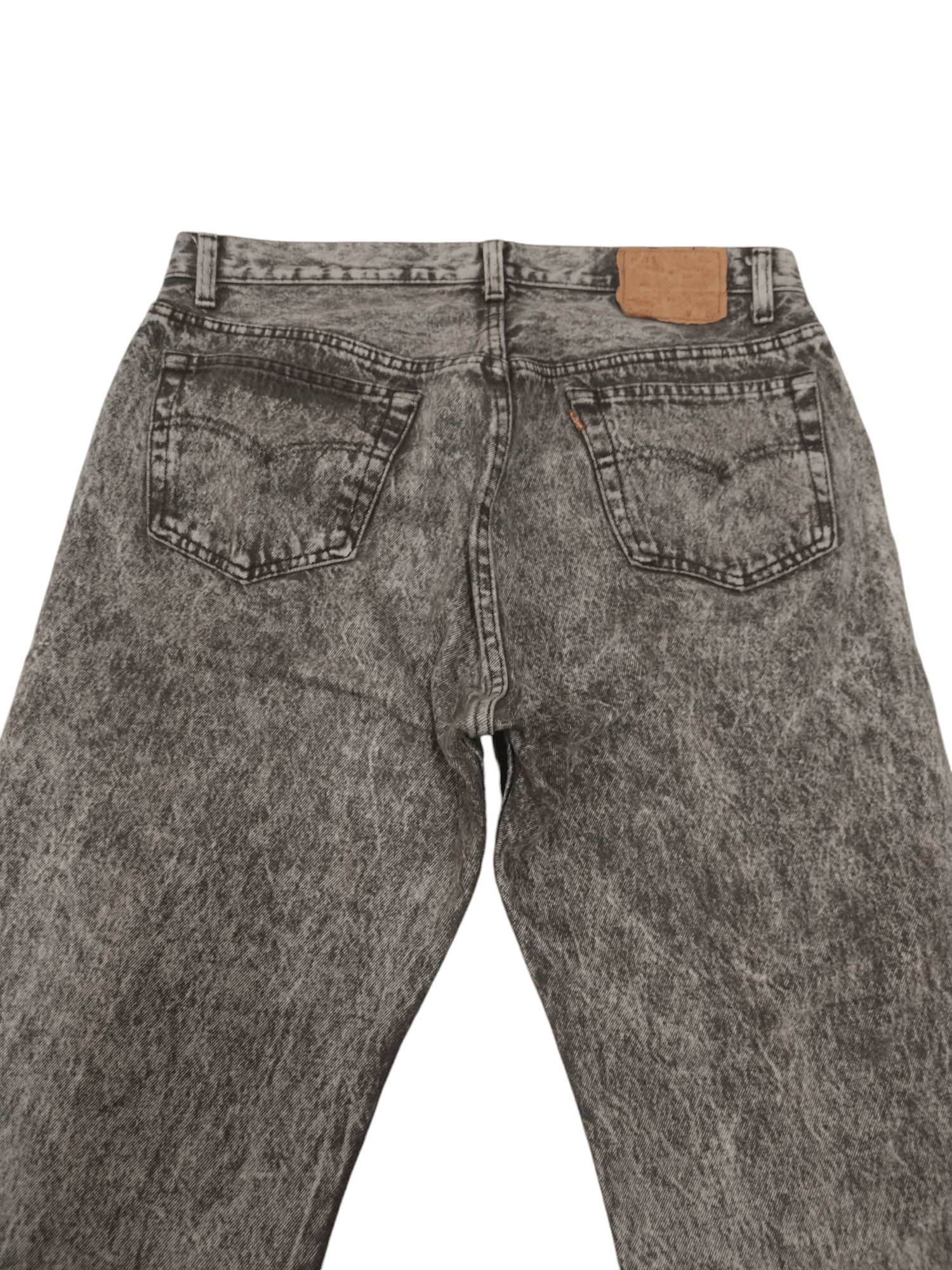 If Six Was Nine × Levi's 💥Sendoffer💥 Rare acid wash Levis 501 80's black 36X 30 Size US 36 / EU 52 - 6 Thumbnail