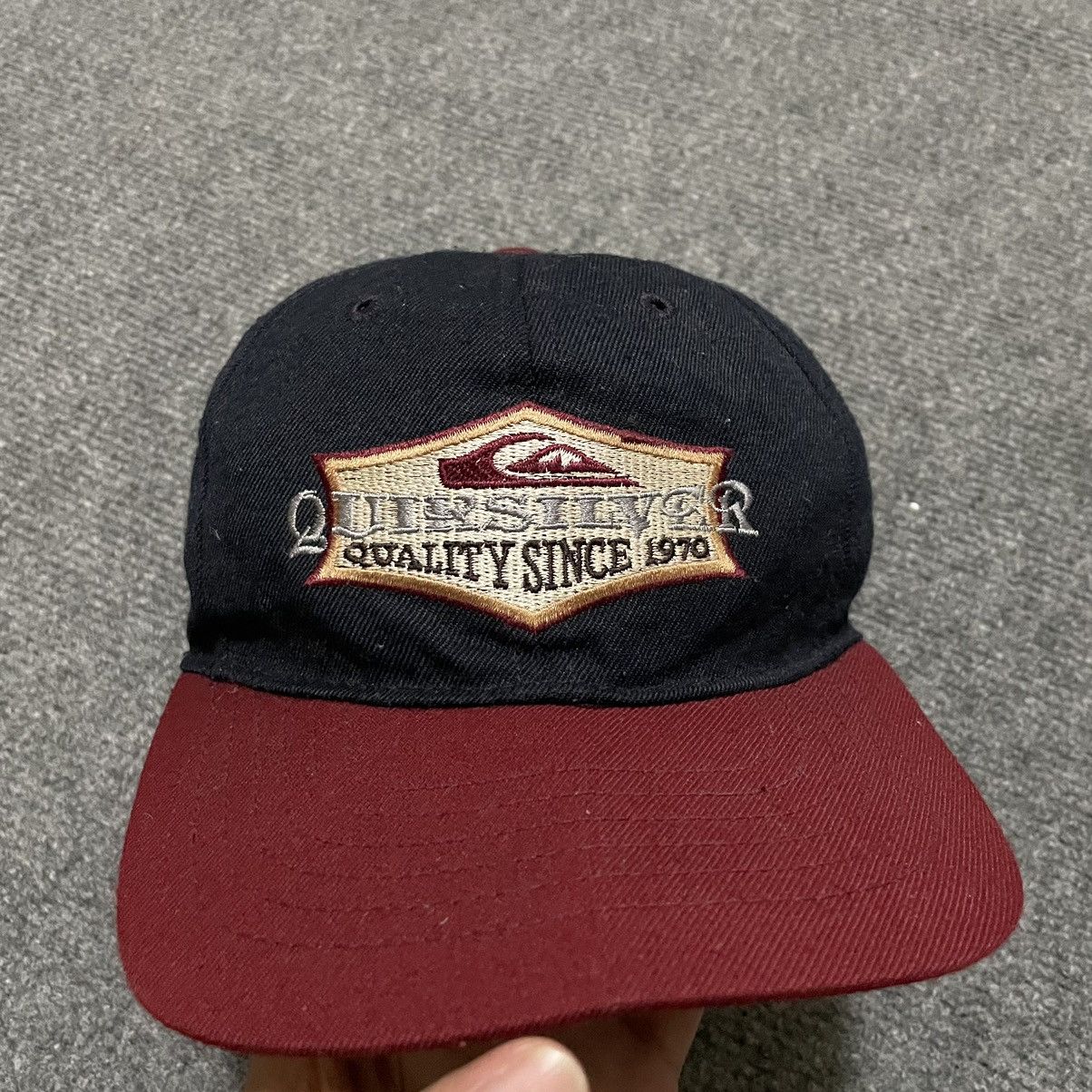 Quiksilver × Vintage Vintage 1990s Quiksilver Hat Cap Size ONE SIZE - 2 Thumbnail