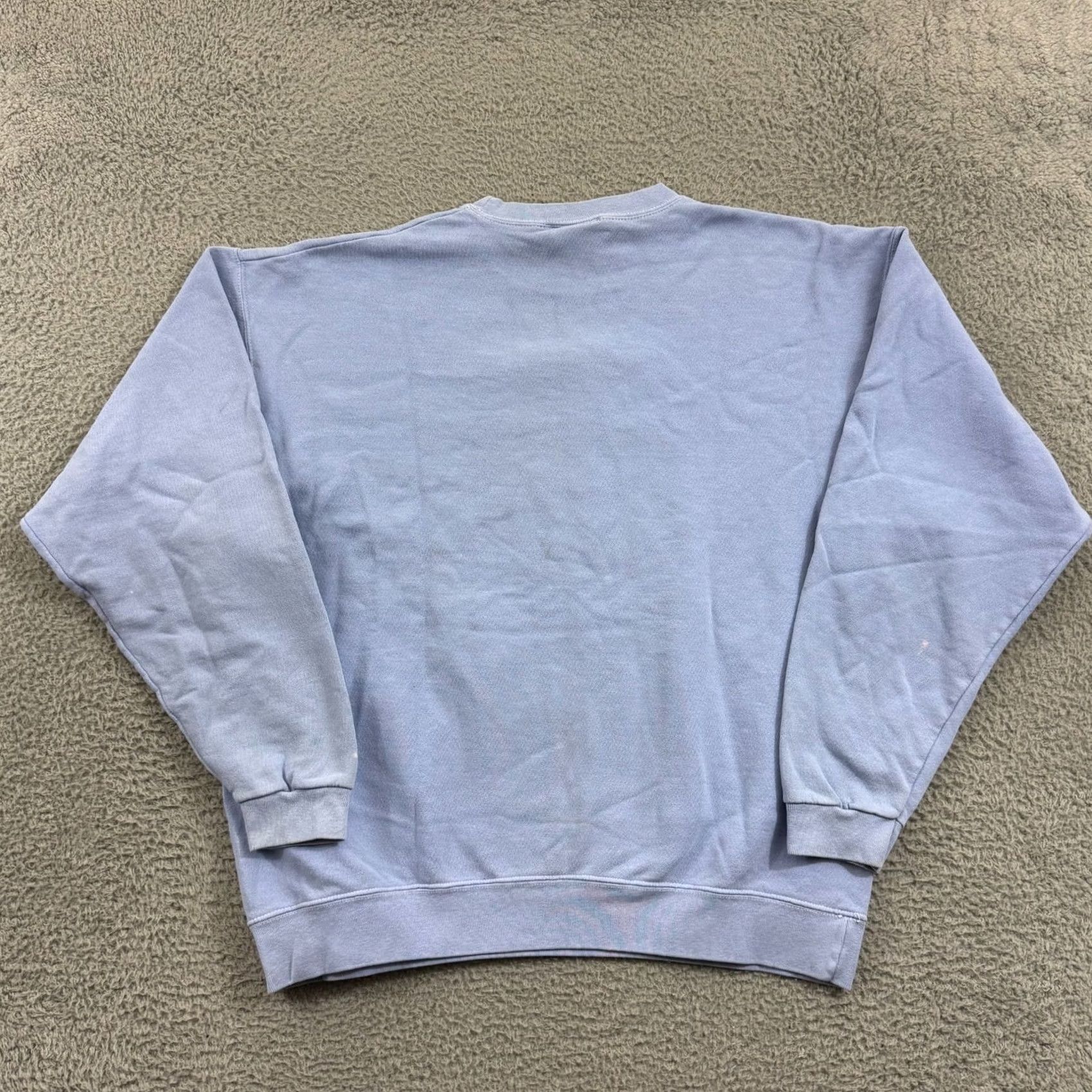 Vintage VINTAGE Adirondack Mountains Sweatshirt Unisex Adults XL Blue 90s Graphic Print Pullover Cotton Fleece Size US XL / EU 56 / 4 - 6 Thumbnail