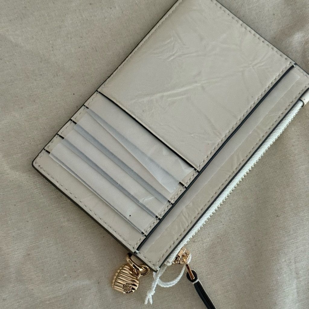 Tory Burch New tory burch Britten cardholder in shine leather Size ONE SIZE - 4 Thumbnail