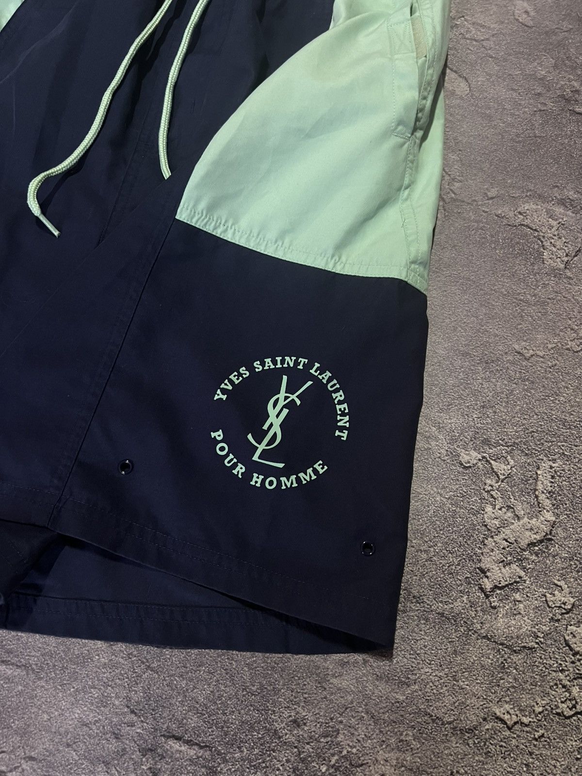 Yves Saint Laurent Vintage 90s Yves Saint Laurent YSL Streetwear Wide Shorts Size US 30 / EU 46 - 3 Thumbnail