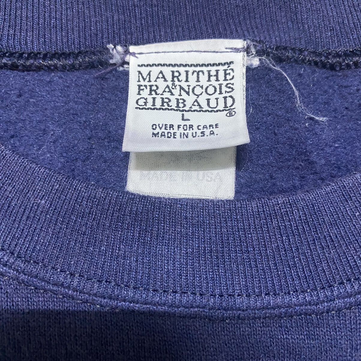Marithe + Francois Girbaud Vintage 90s Marithe Francois Girbaud Sweatshirt Big Logo Size L / US 10 / IT 46 - 11 Thumbnail