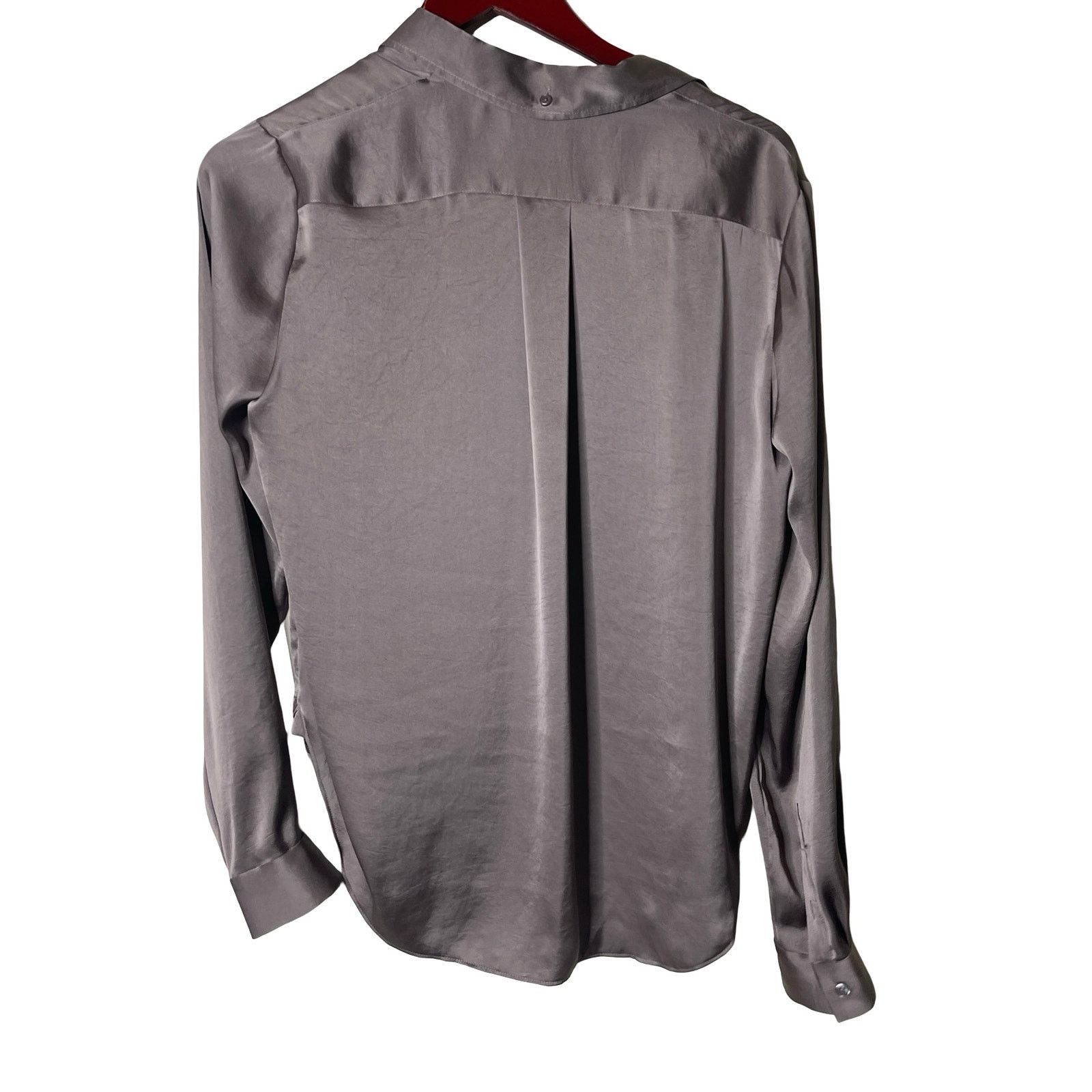 Other Larkin Hughes Perry perfect button down silk shirt taupe XS Size XS / US 0-2 / IT 36-38 - 6 Thumbnail