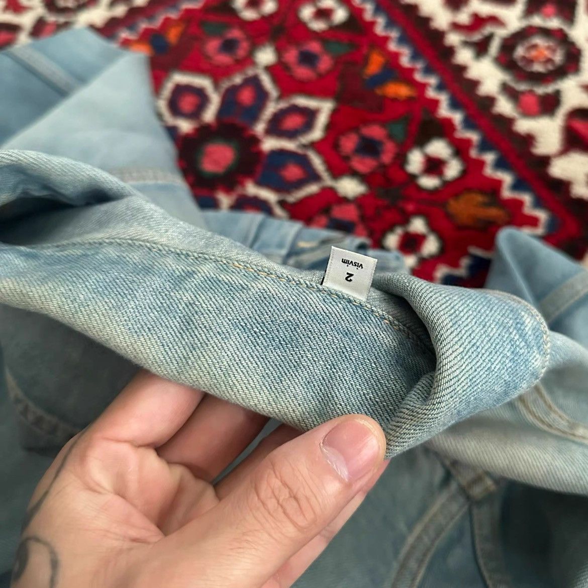 Visvim Visvim 13SS Patches Pocket 101 Denim Jacket-2505 Size US M / EU 48-50 / 2 - 8 Thumbnail