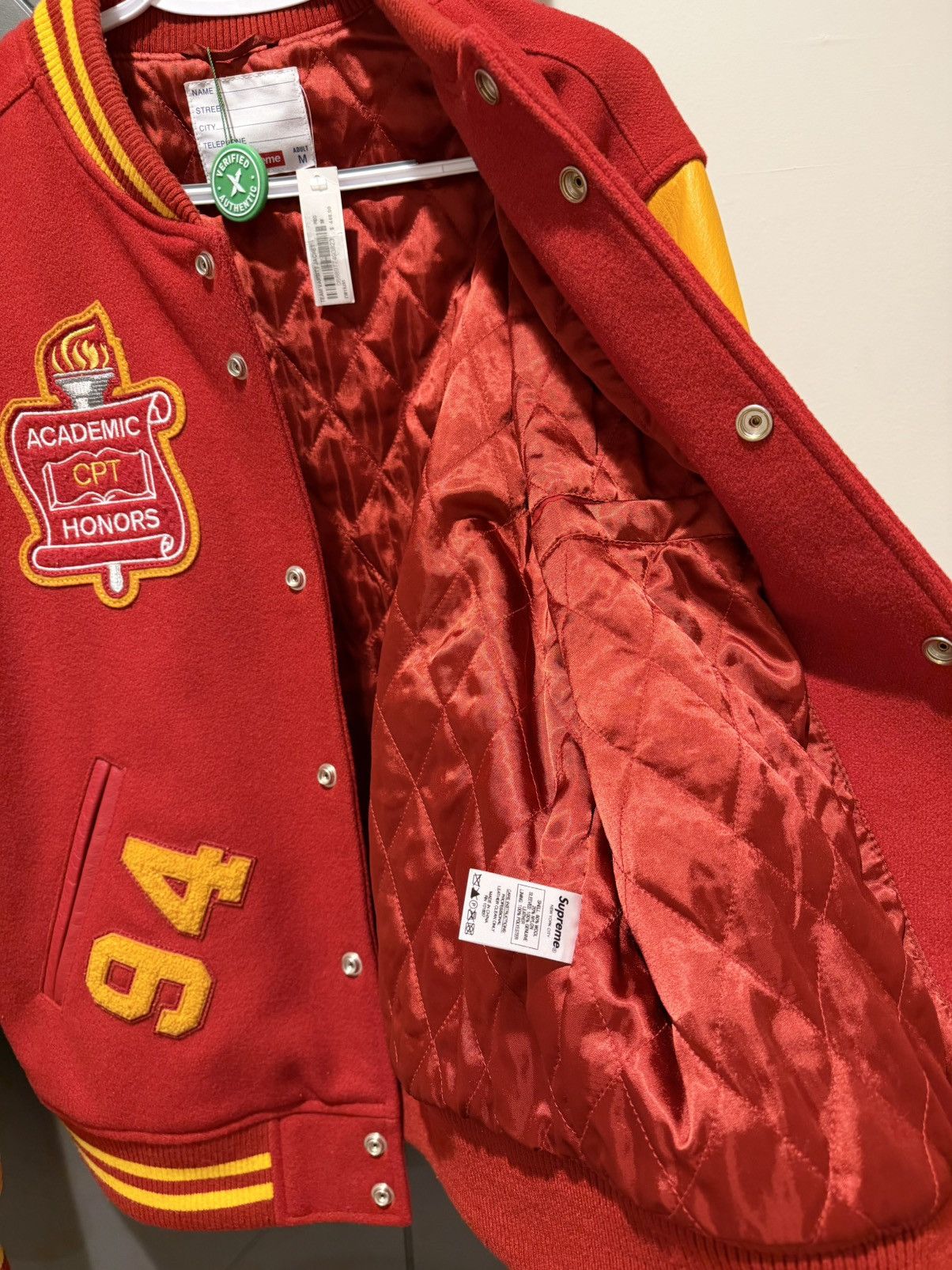 Supreme Supreme Team Varsity Jacket FW19 Size US M / EU 48-50 / 2 - 8 Thumbnail