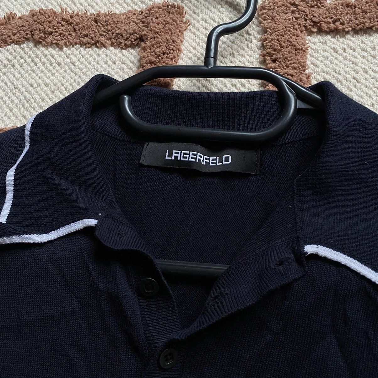 Karl Lagerfeld KARL LAGERFELD COTTON POLO T SHIRT Size US M / EU 48-50 / 2 - 3 Thumbnail