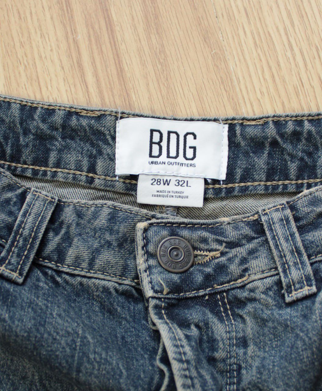 Bdg 🔥 Vintage BDG Baggy Washed Faded Y2K Pants Jeans Trousers Size US 28 / EU 44 - 6 Thumbnail