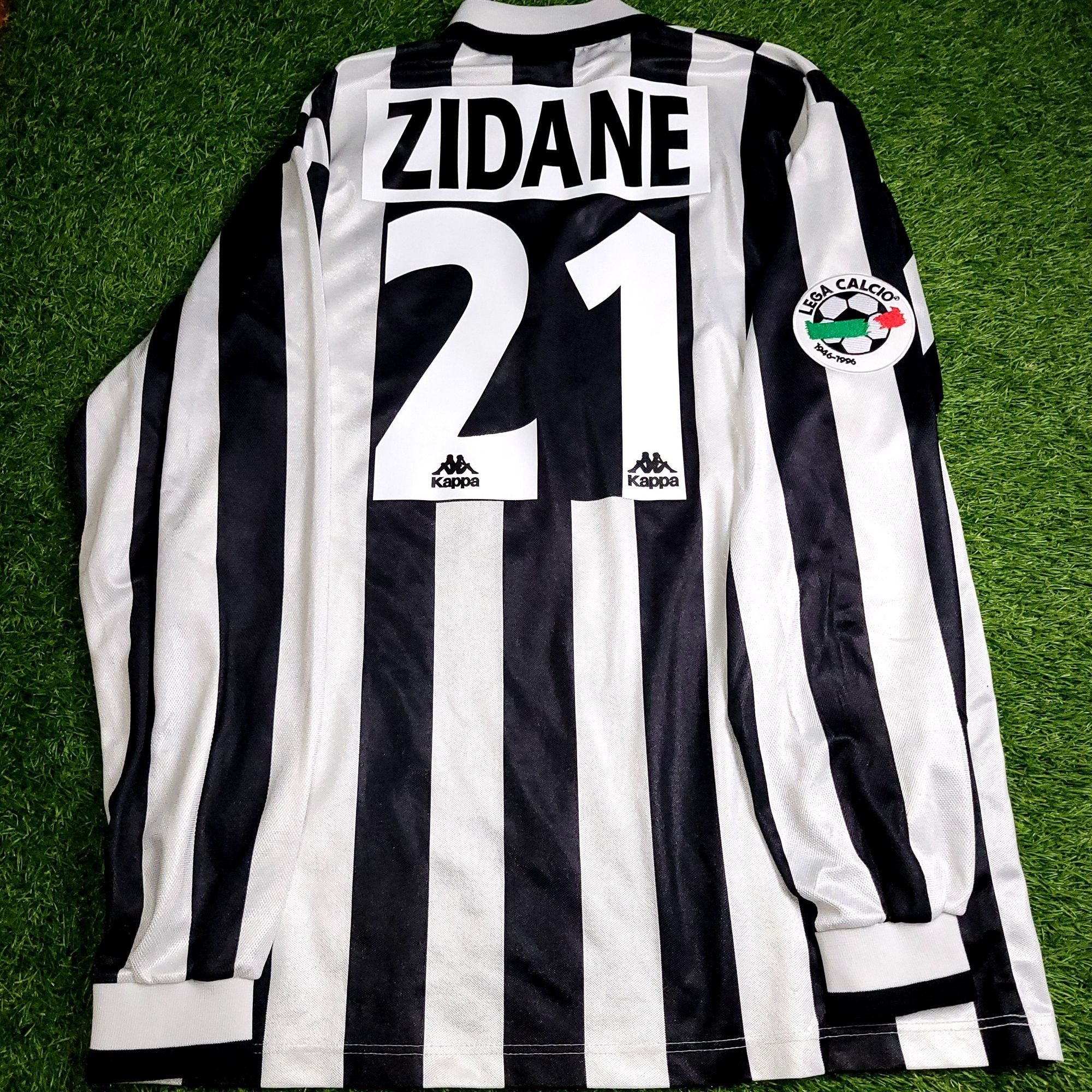 Zidane Juventus 1997 Jersey Zinedine Zidane's Juventus 1997/98