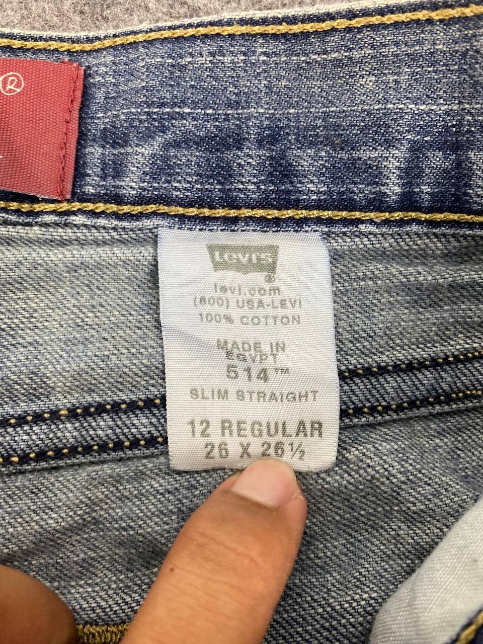 Levi's vintage levis 514 slim straight distressed denim Size US 28 / EU 44 - 12 Thumbnail