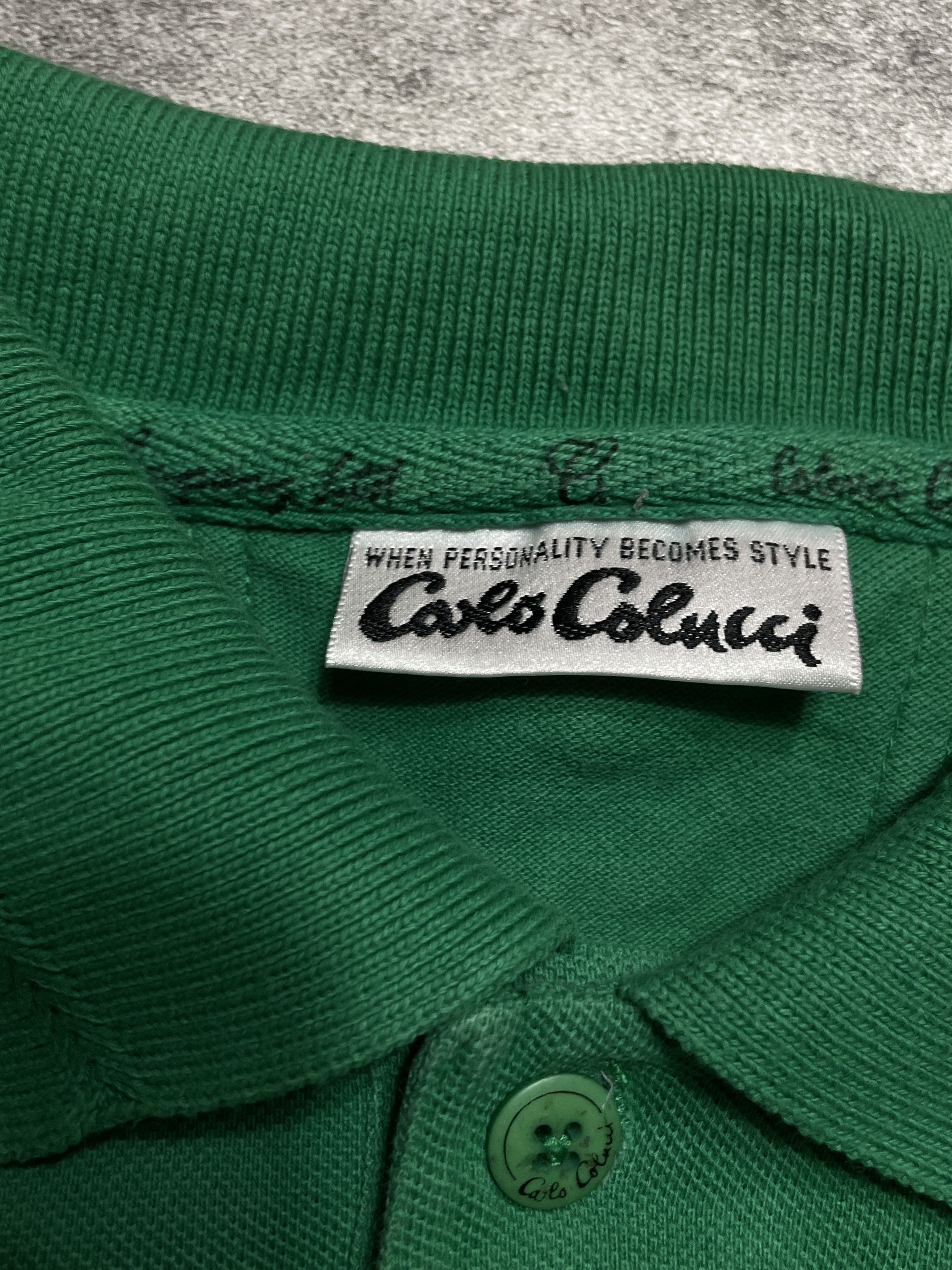 Carlo Colucci ❗️RARE❗️Carlo Colucci Vintage 90s Polo T-Shirt Size US XL / EU 56 / 4 - 5 Thumbnail