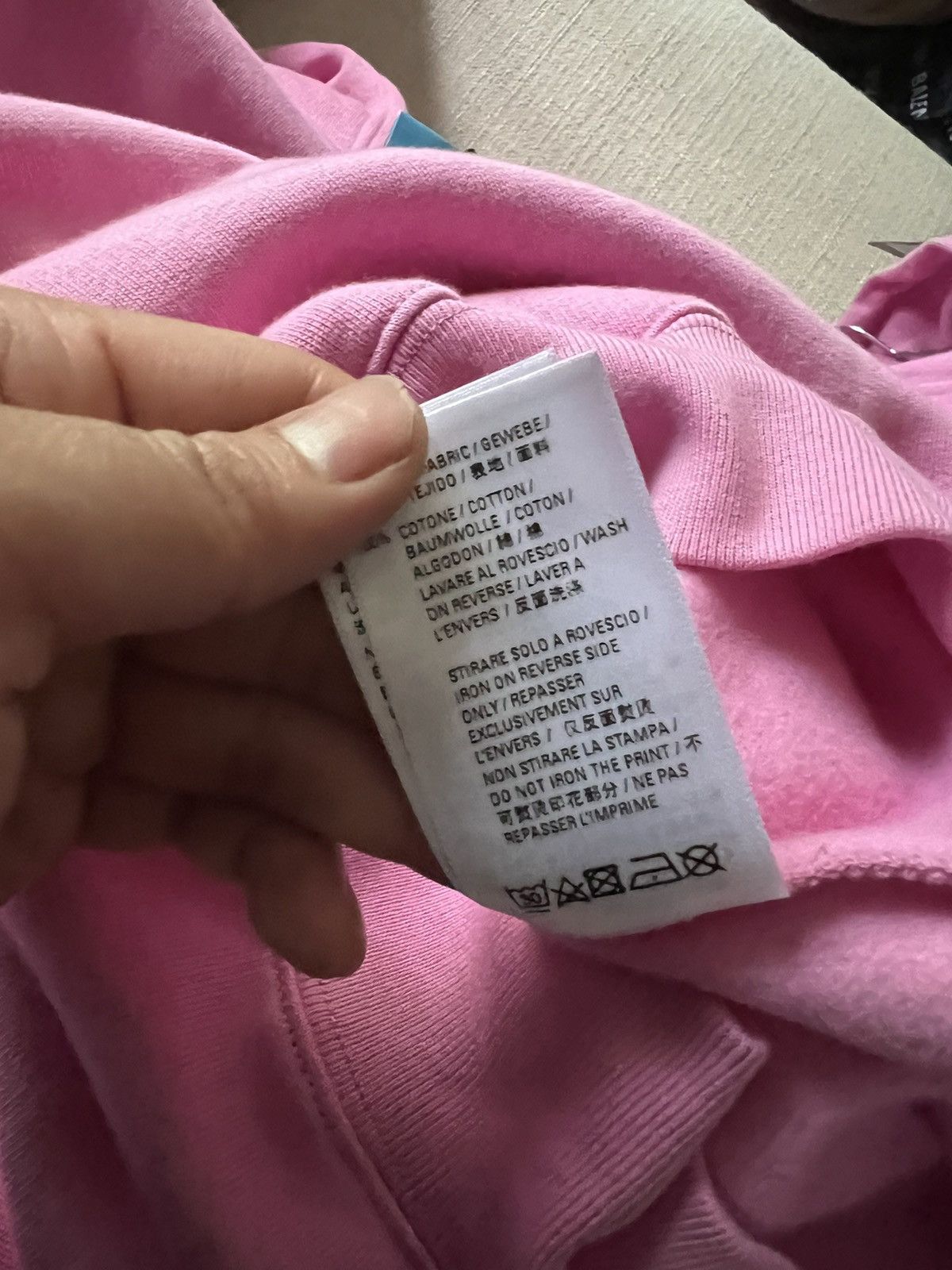 Balenciaga Balenciaga Pink World Food Programme Hoodie | Grailed