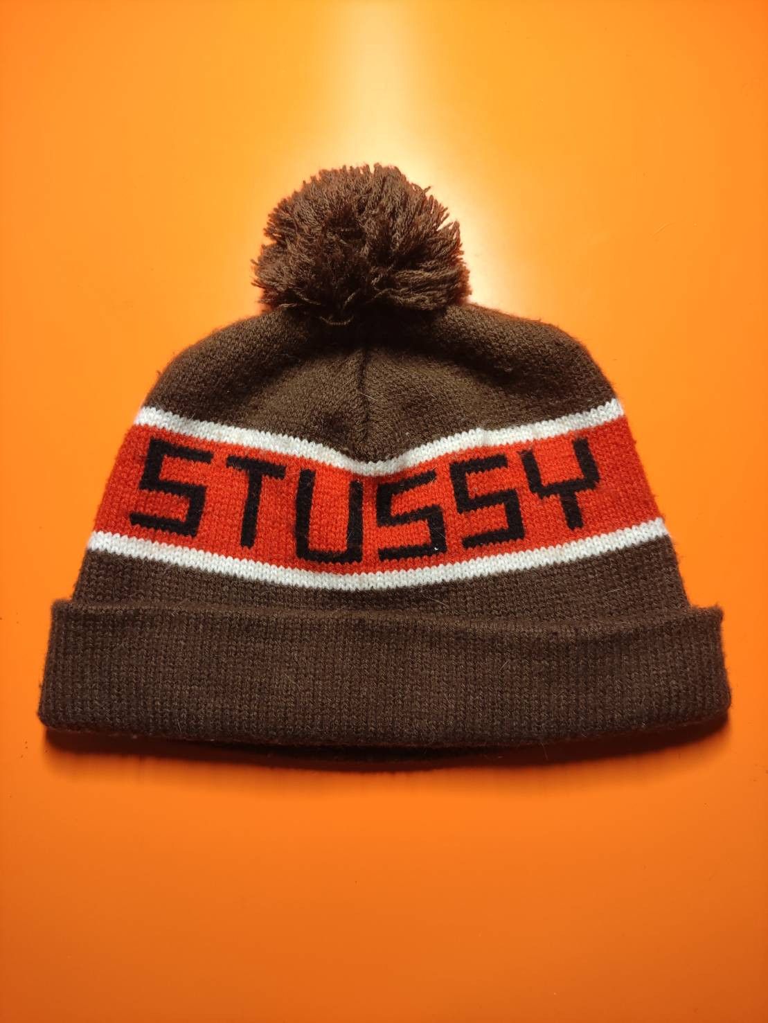 Stussy Rare! Vtg 90's Stussy Bobble Beanie Made in USA Size ONE SIZE - 1 Thumbnail