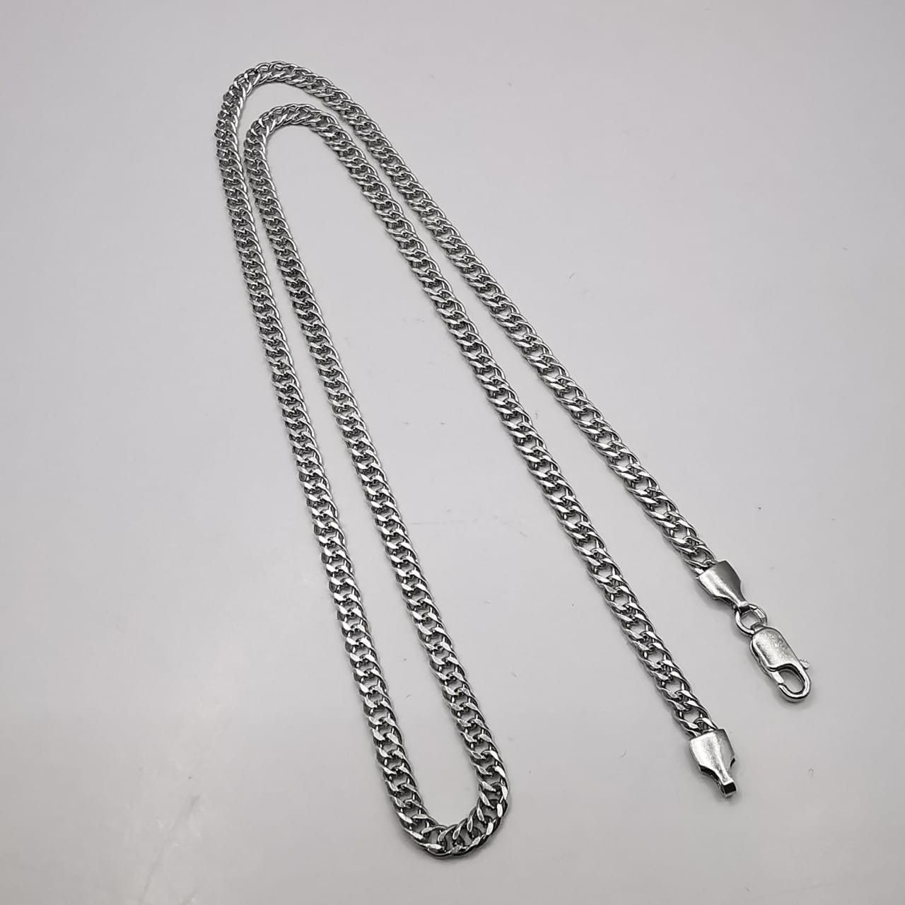 Sterling Silver Vintage Chain Necklece,925 Sterling Silver,Signed , 13,22g Size ONE SIZE - 3 Thumbnail