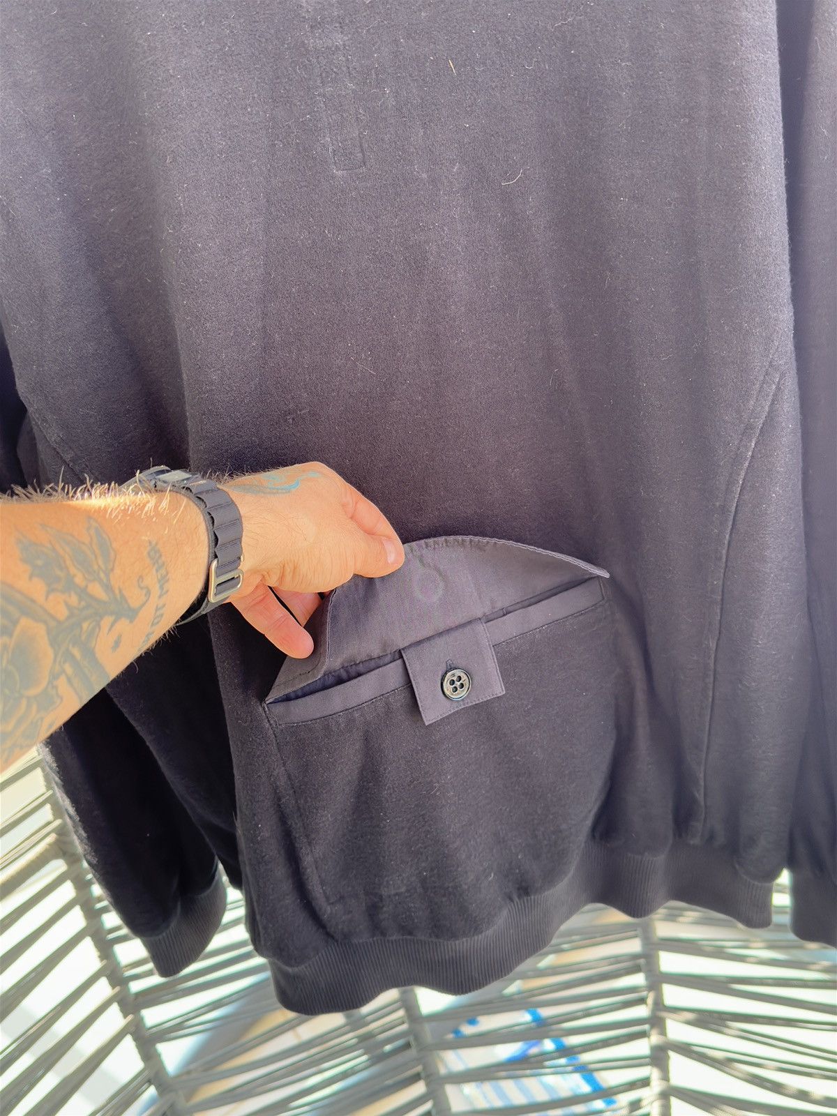 Silent By Damir Doma Back Pocket Sweatshirt Size US M / EU 48-50 / 2 - 4 Thumbnail