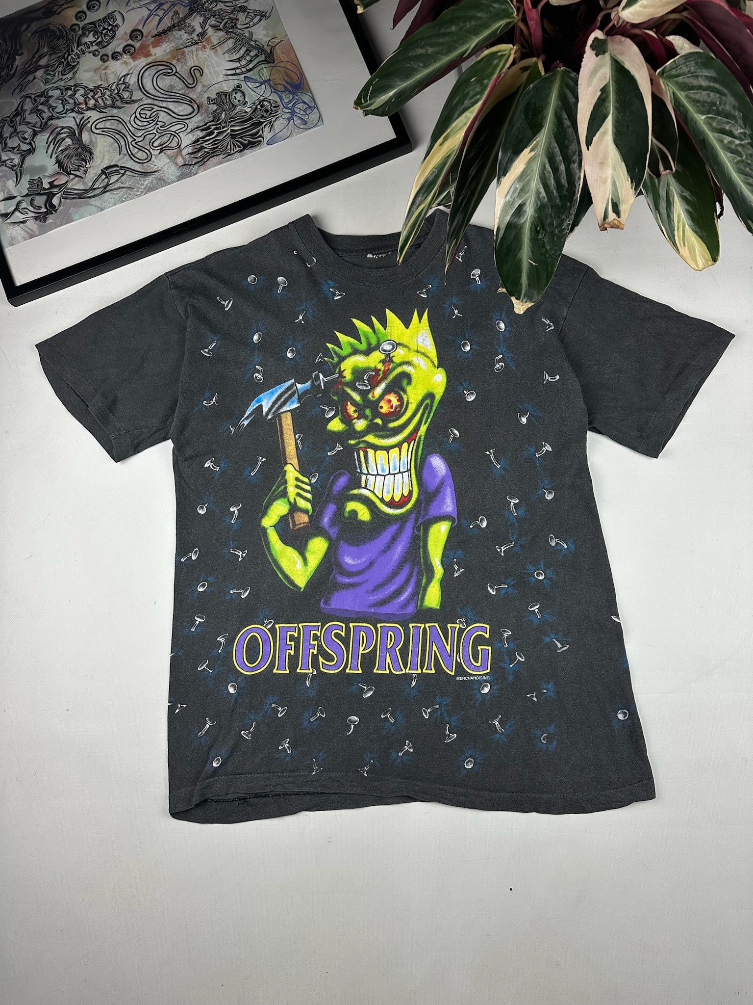 Band Tees The Offspring Vintage T-shirt AOP Size US M / EU 48-50 / 2 - 1 Thumbnail
