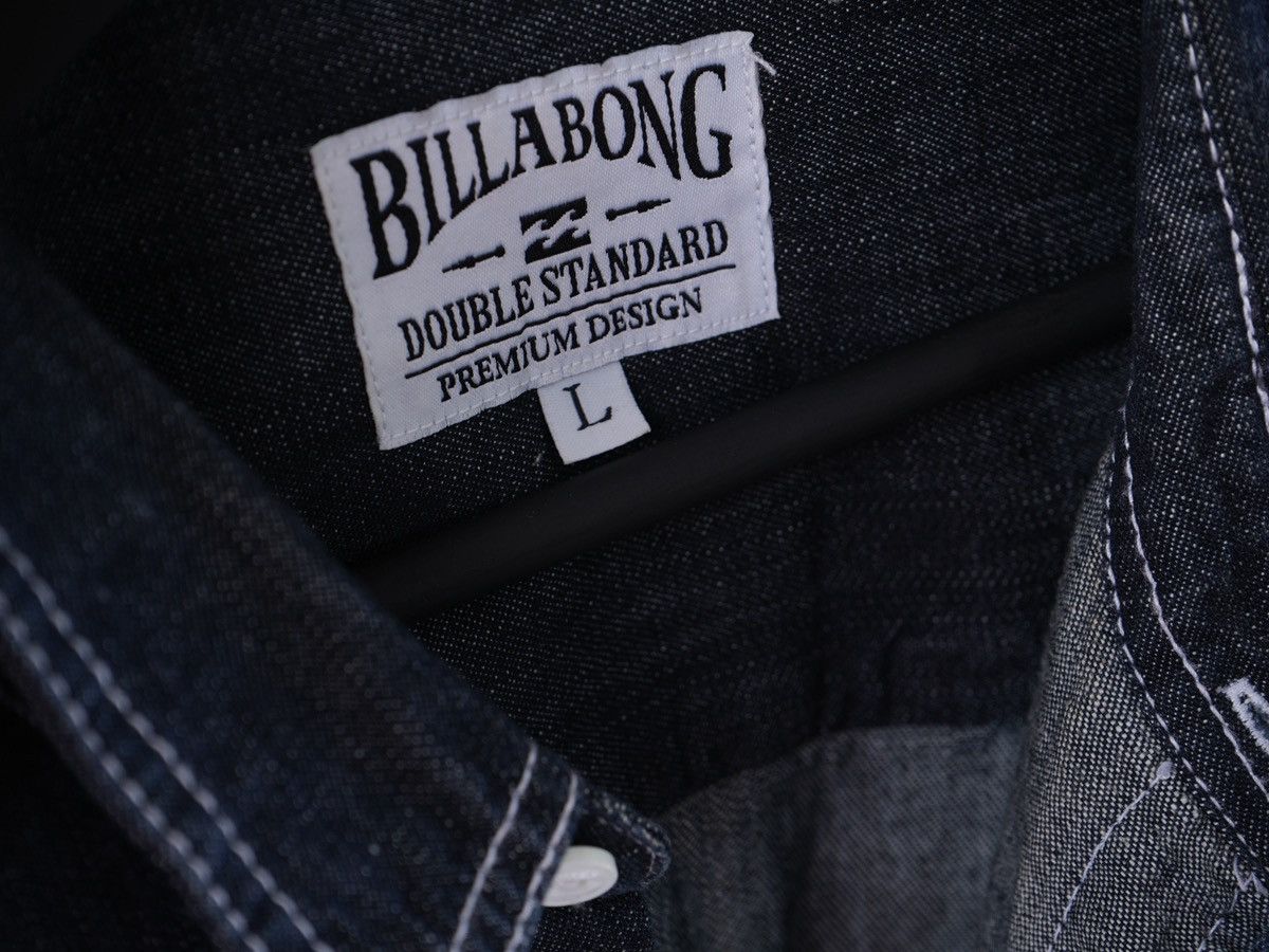 Billabong Vintage Billabong Y2K Button Up Denim Shirt L Size US L / EU 52-54 / 3 - 5 Thumbnail