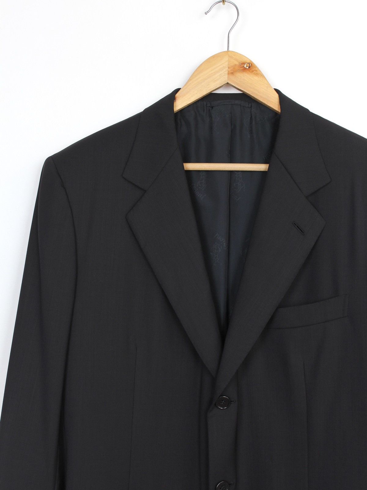 Brioni Brioni Parigi Black 3 Button Blazer Jacket Size US L / EU 52-54 / 3 - 2 Thumbnail