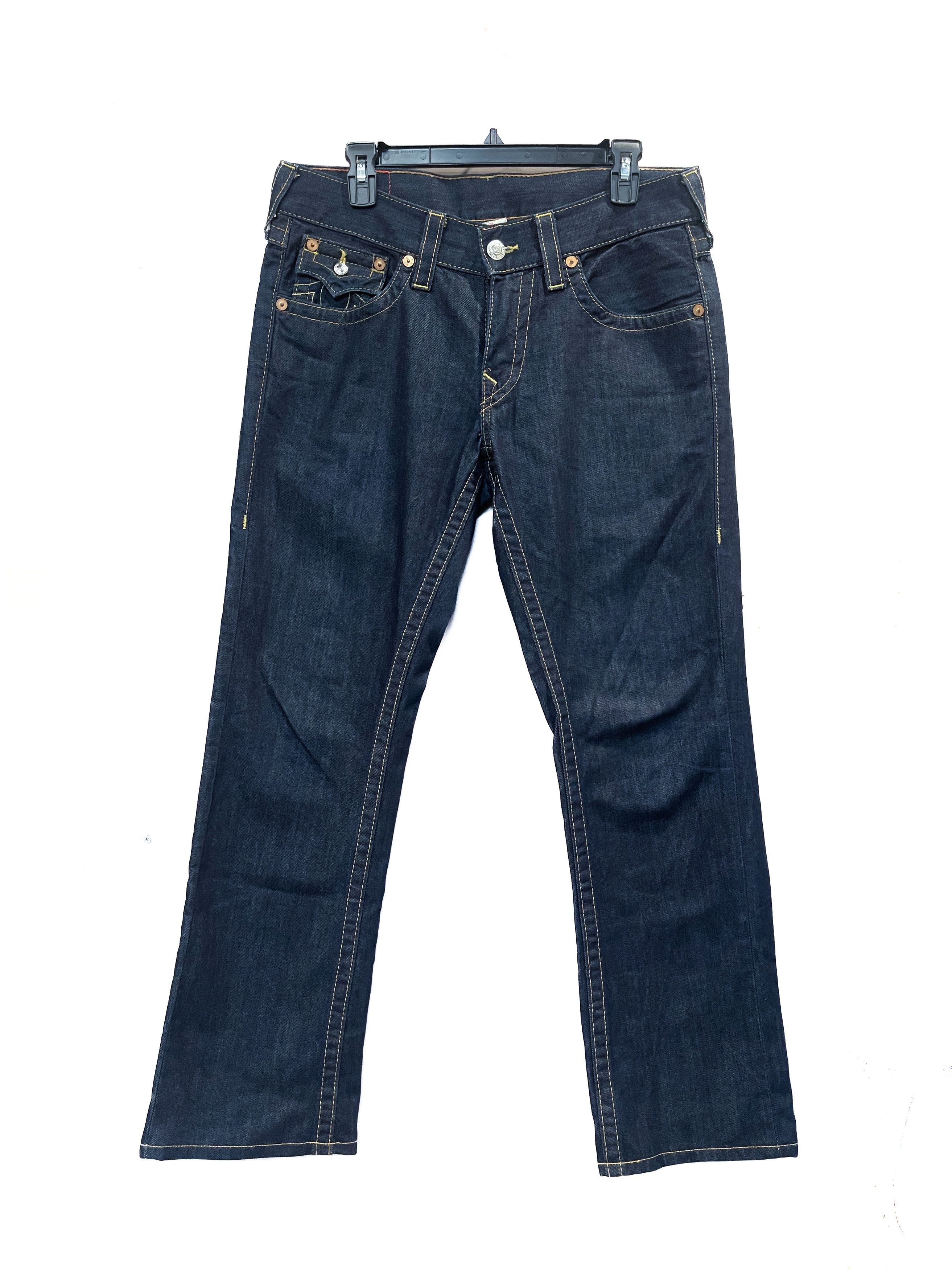True Religion TRUE RELIGION Y2K VINTAGE Ricky FLap Pocket Jeans Size US 31 - 1 Thumbnail