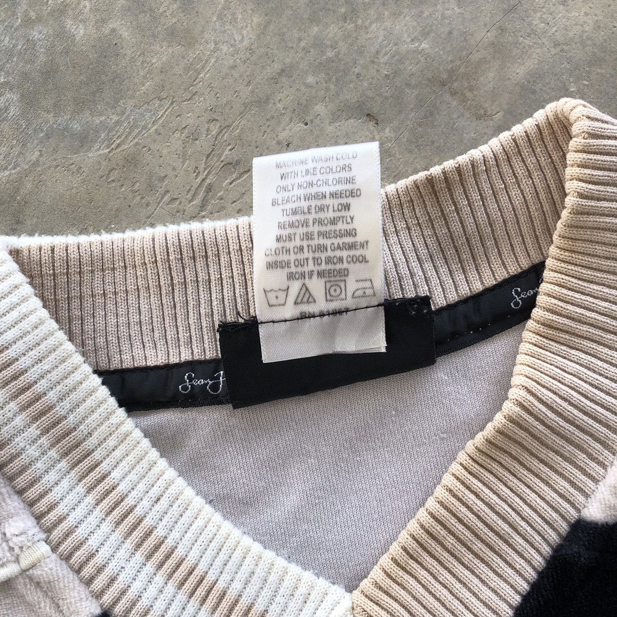 SEAN JOHN Rare Design Velvet V-neck Sweatshirt