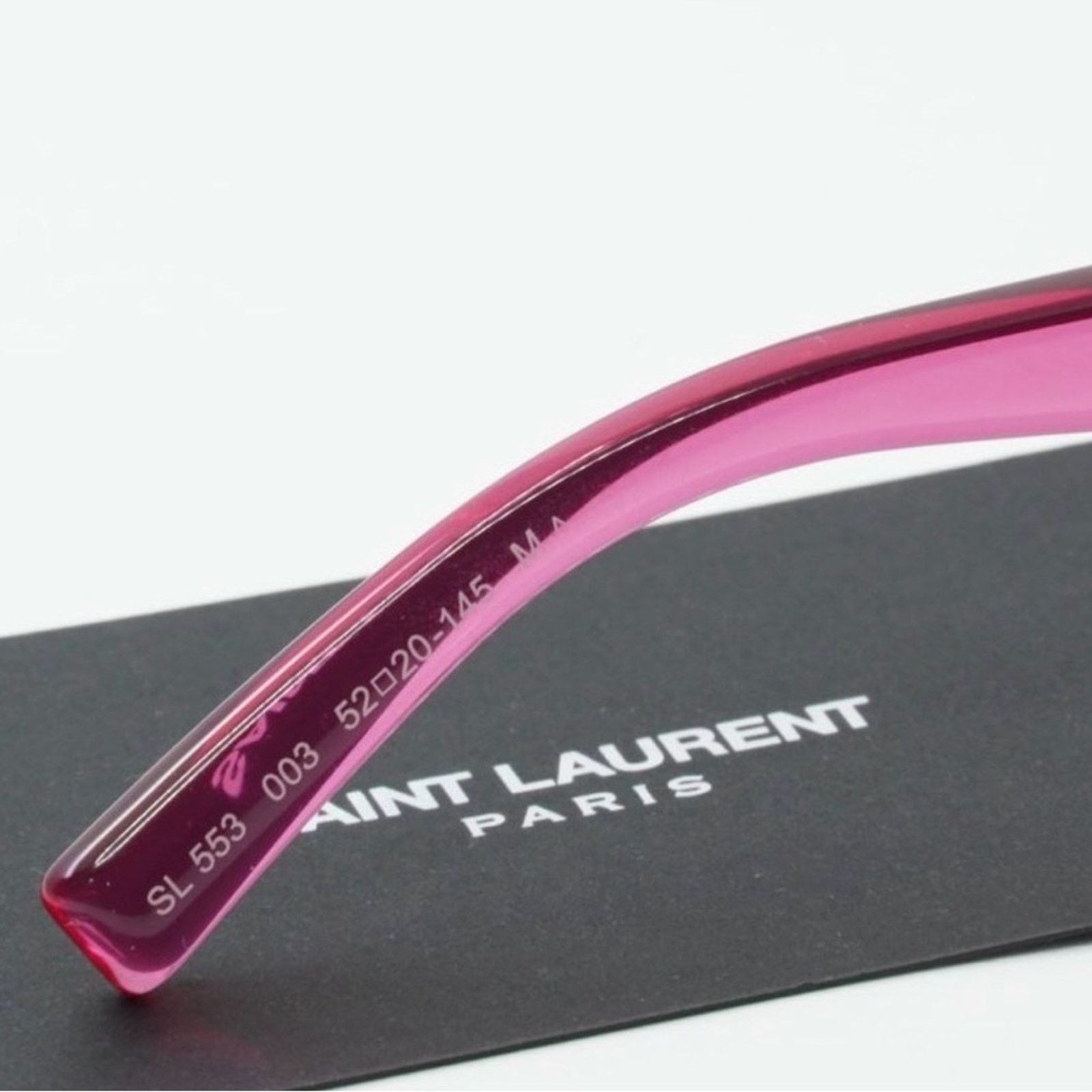 Saint Laurent Paris New! Saint Laurent Sunglasses, SL553 003, Unisex, Authentic Size ONE SIZE - 11 Thumbnail